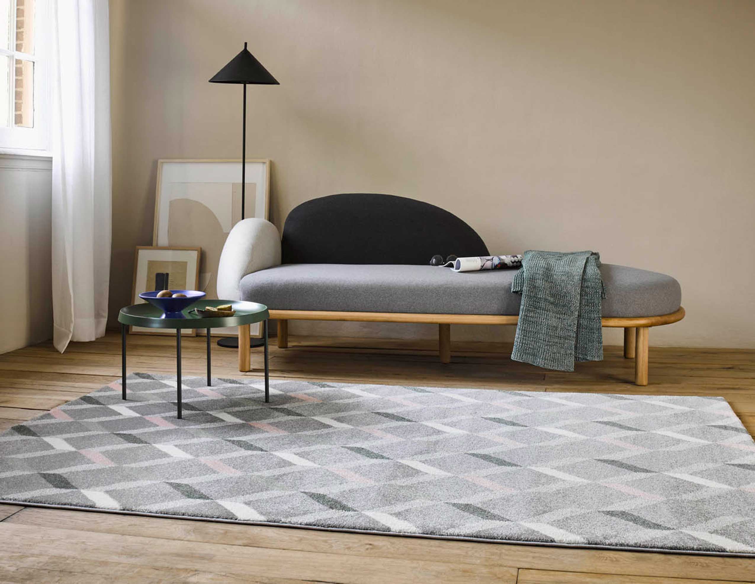 Tappeto peloso nordico tappeto per camera da letto soggiorno decorazione  moderna tappeti pelosi di grandi dimensioni nero grigio rosa Beige  tappetino antiscivolo