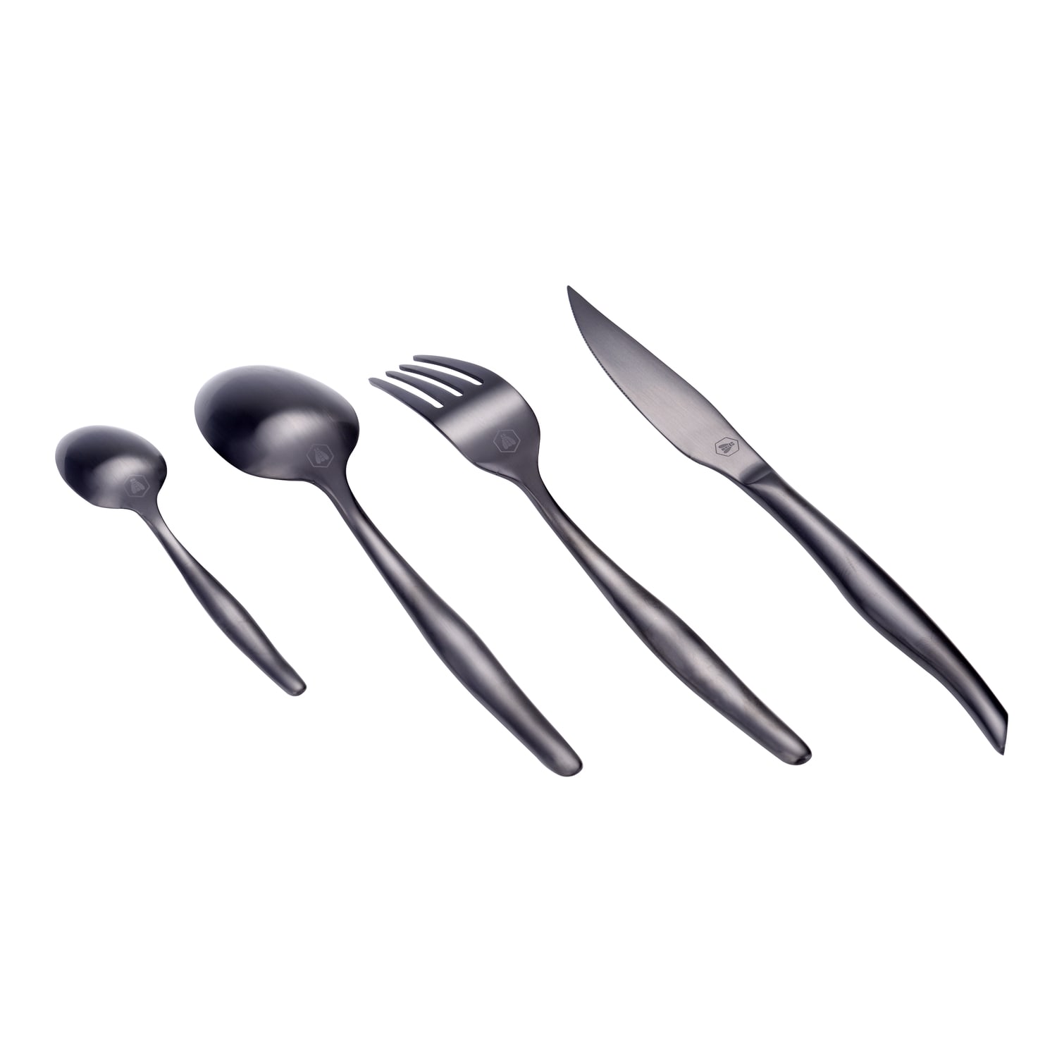 LAGUIOLE Posate Set Caffè Cucchiai Zuppa Forchette Coltelli Set in INOX