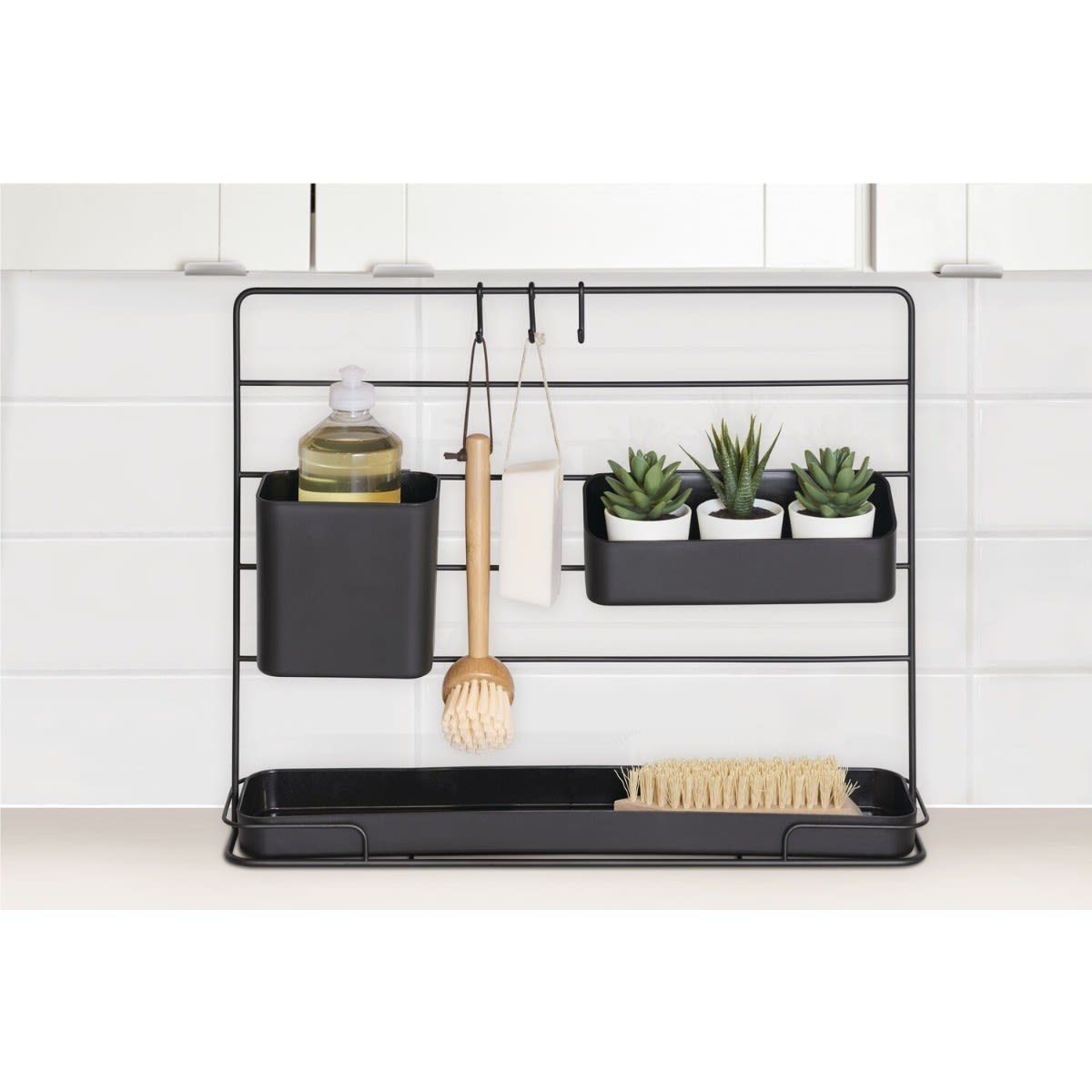 Organizer per utensili da cucina - Nero Austin