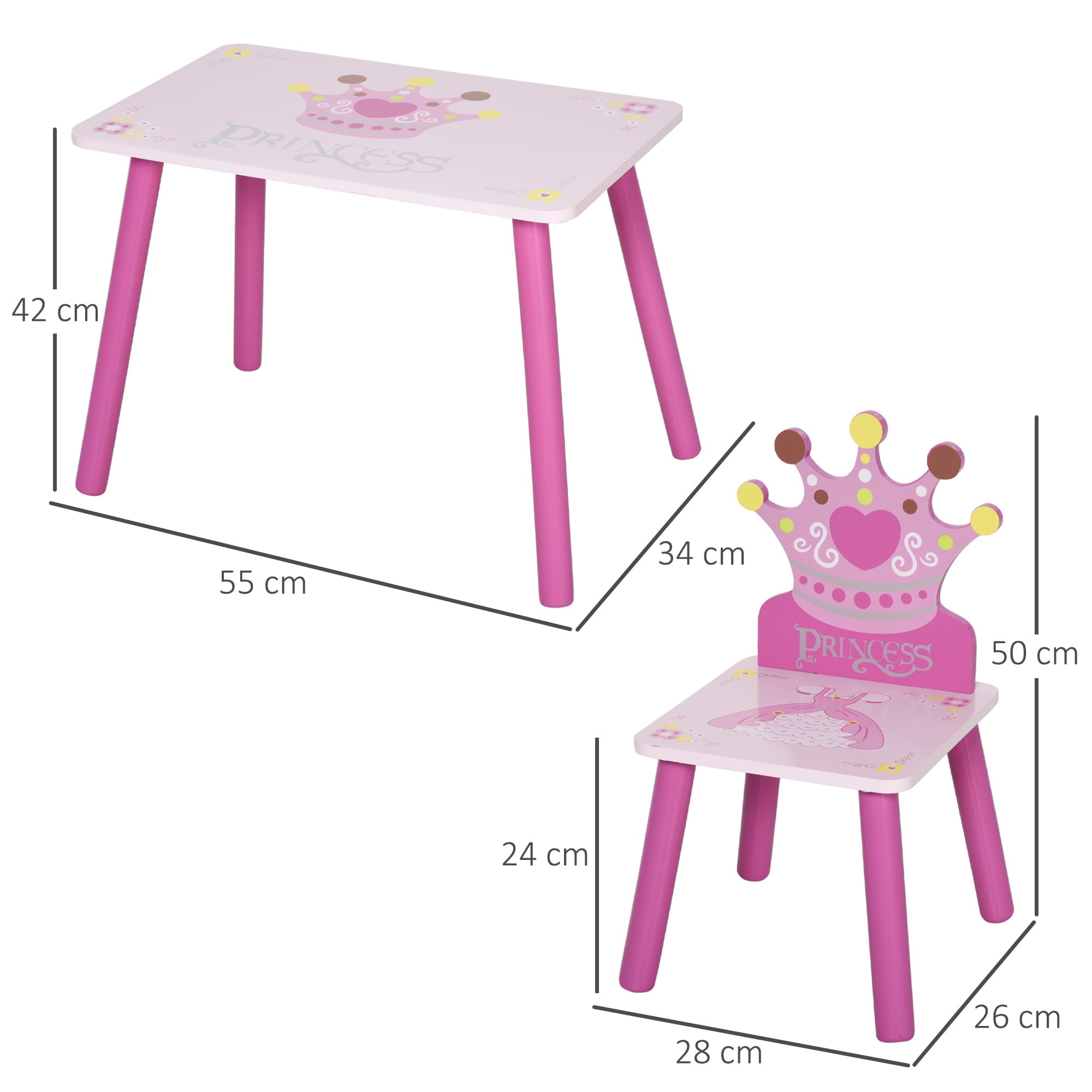 Set de table éducatif pour enfant - Princesse - Cdiscount Maison