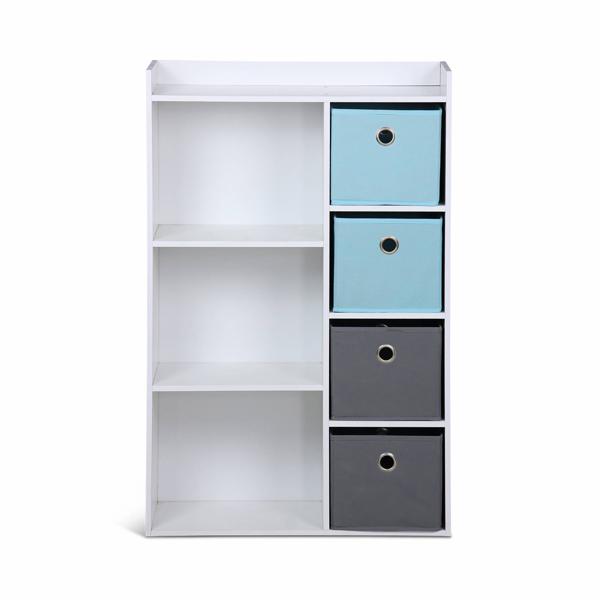 Kadi mueble infantil con almacenaje lacado en blanco