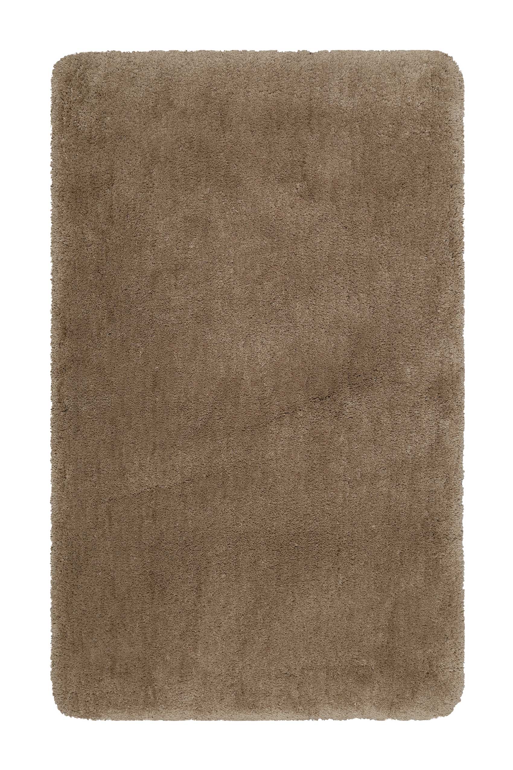 Tappeto da bagno in microfibra antiscivolo beige 70x120 Porto azzurro