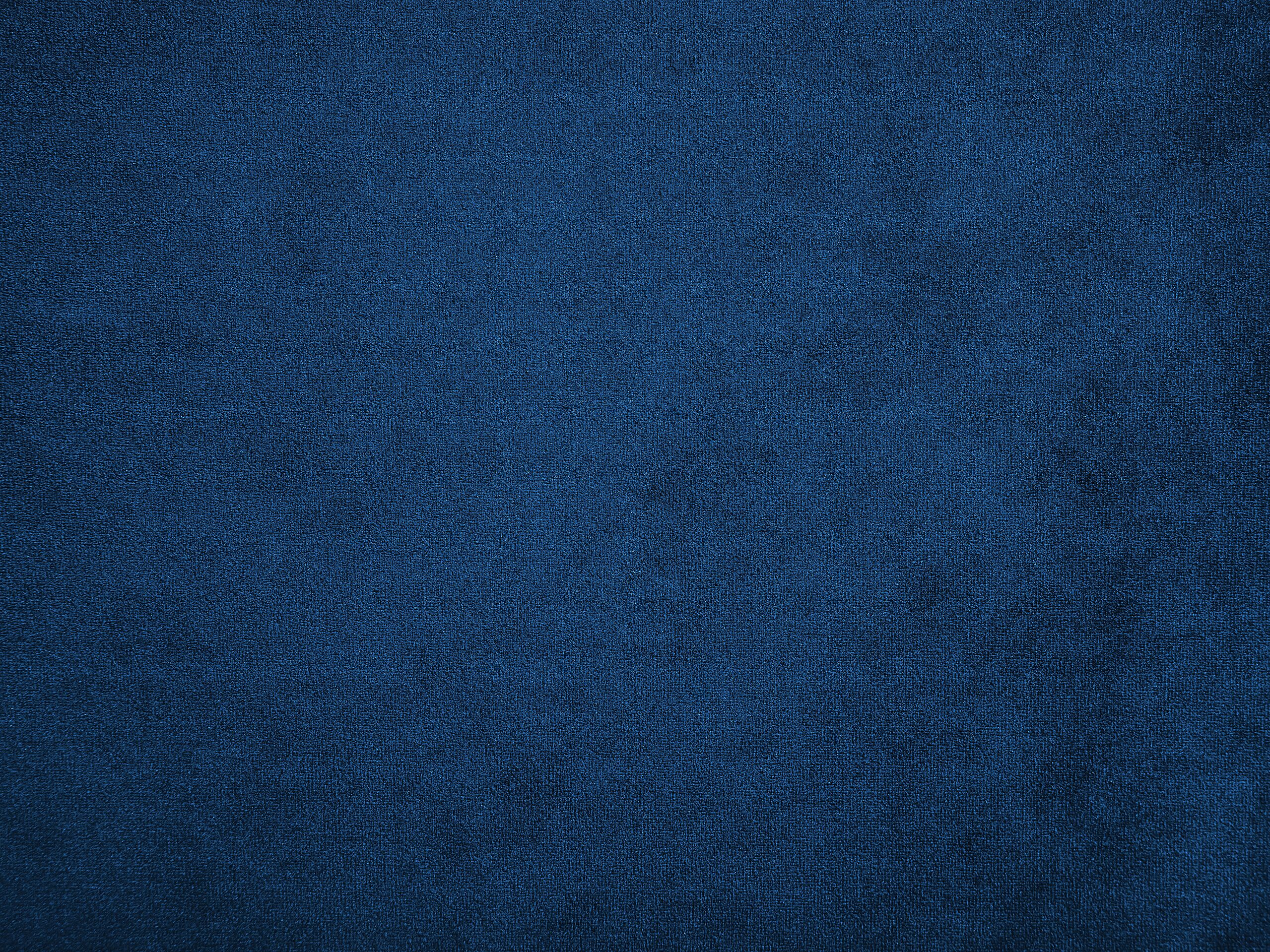Mateo - Letto boxspring 180 x 200 con baule in velluto blu scuro