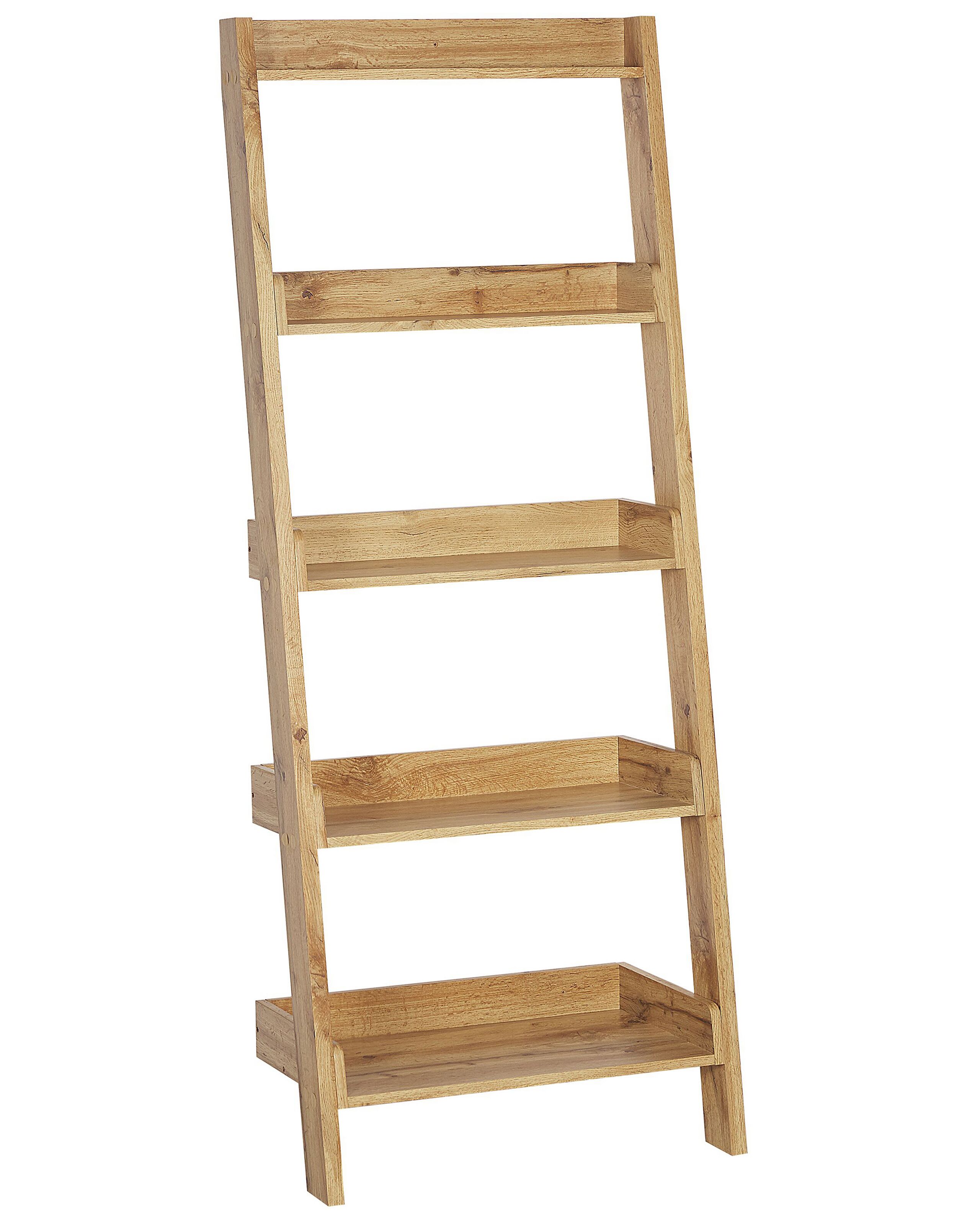 Scaffale legno chiaro 164 cm Mobile trio