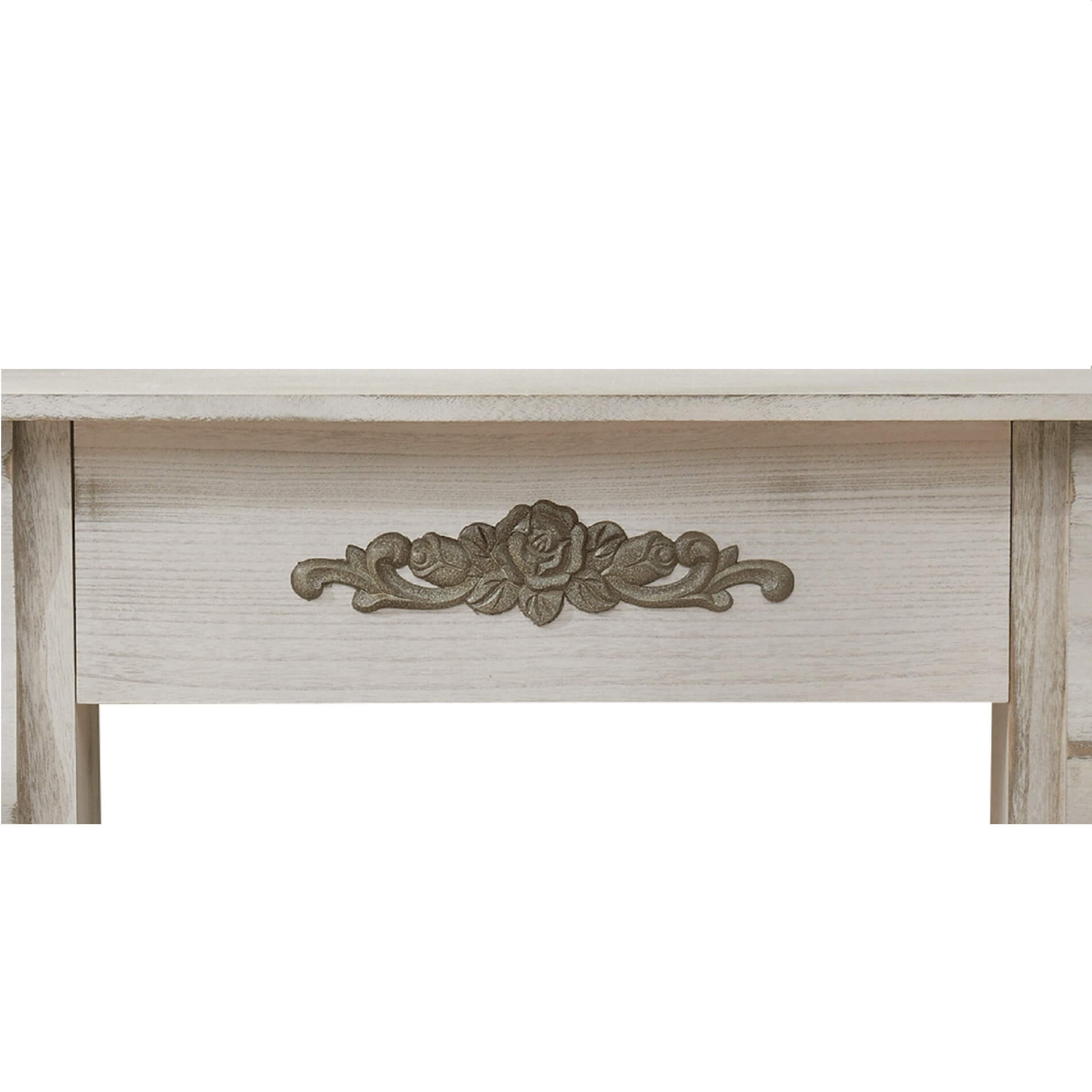 Cornice camino decorativa 98,5x96,5x22,5 cm in paulonia grigio NATURAL