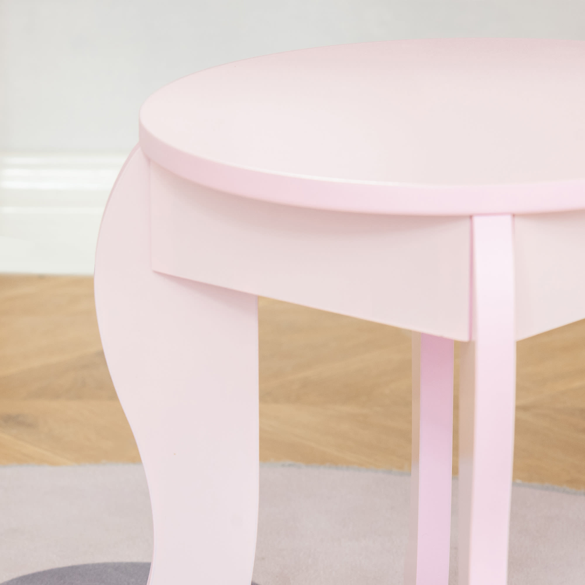 Maison Exclusive - Tavolo da Trucco con Sgabello Rosa 50x59x136 cm