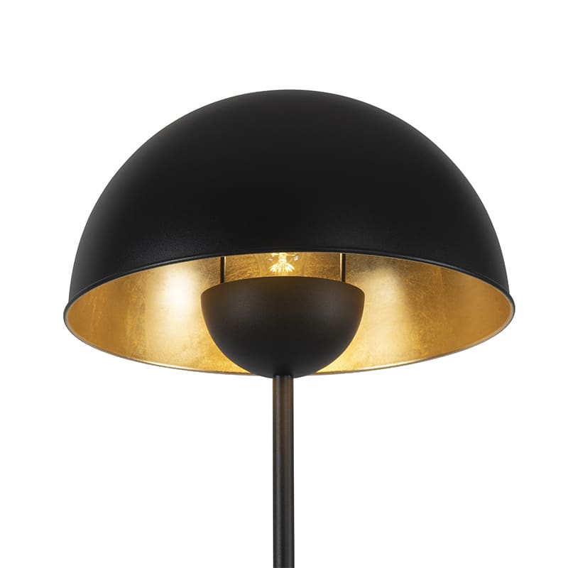 Lampada da terra Pandore nero, marrone, H 165 cm, E27 2xINSPIRE