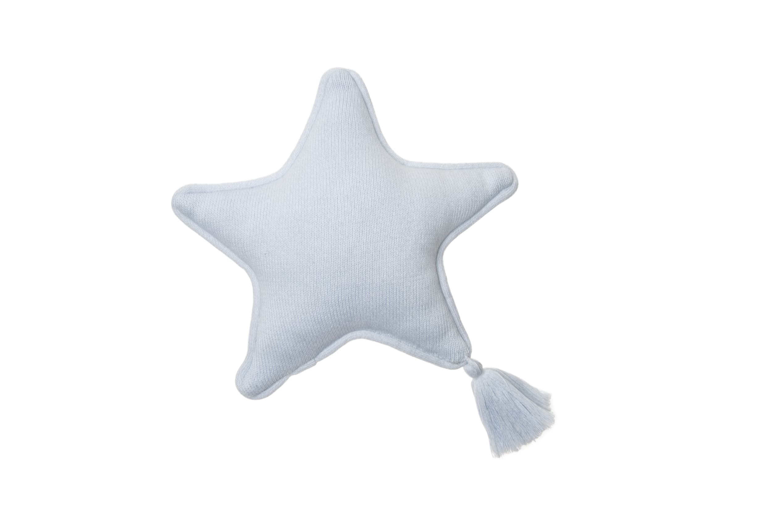 Cuscino stella in morbido cotone blu 25x25 STARS