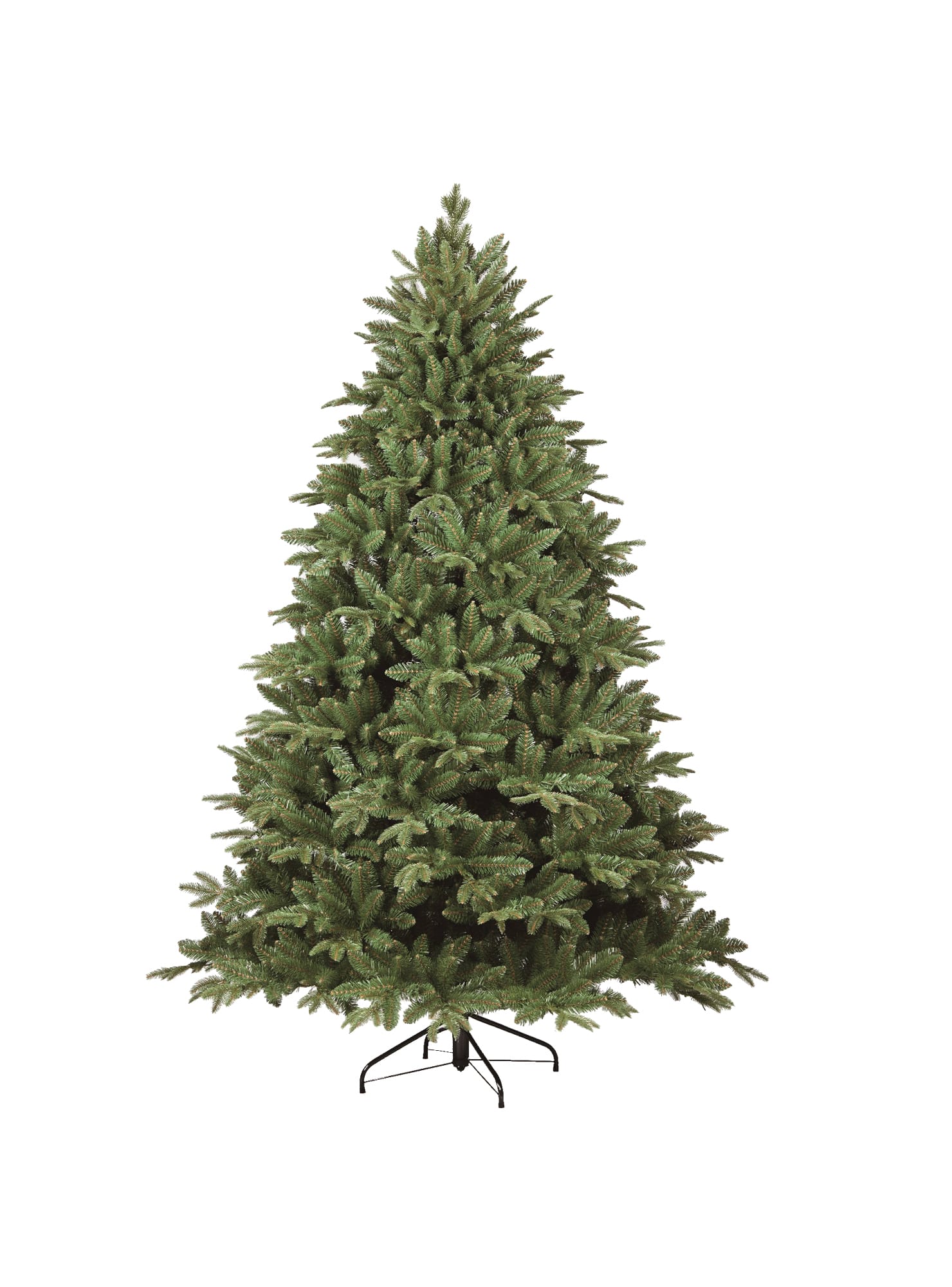 Albero di Natale in PVC verde H 150 cm TRENTO