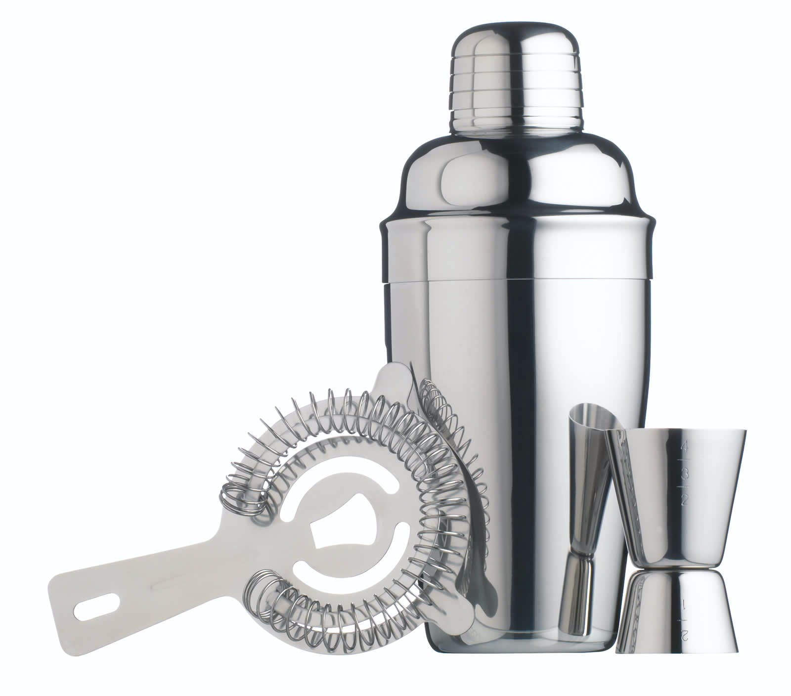 Relaxdays Shaker per Cocktail, Acciaio Inox, Lavabile in Lavastoviglie,  Varie Ricette, Mixer da 600 ml, Argento