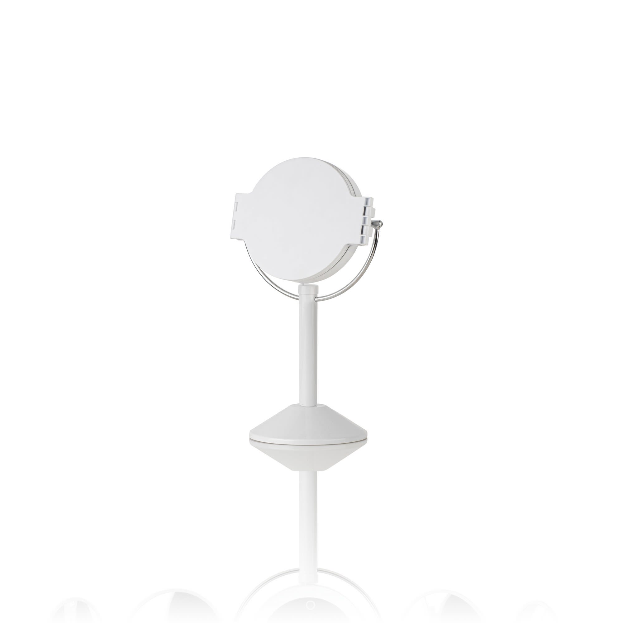 Specchio Ingranditore con LED DKD Home Decor 20 x 20 x 33 cm Bianco Plastica