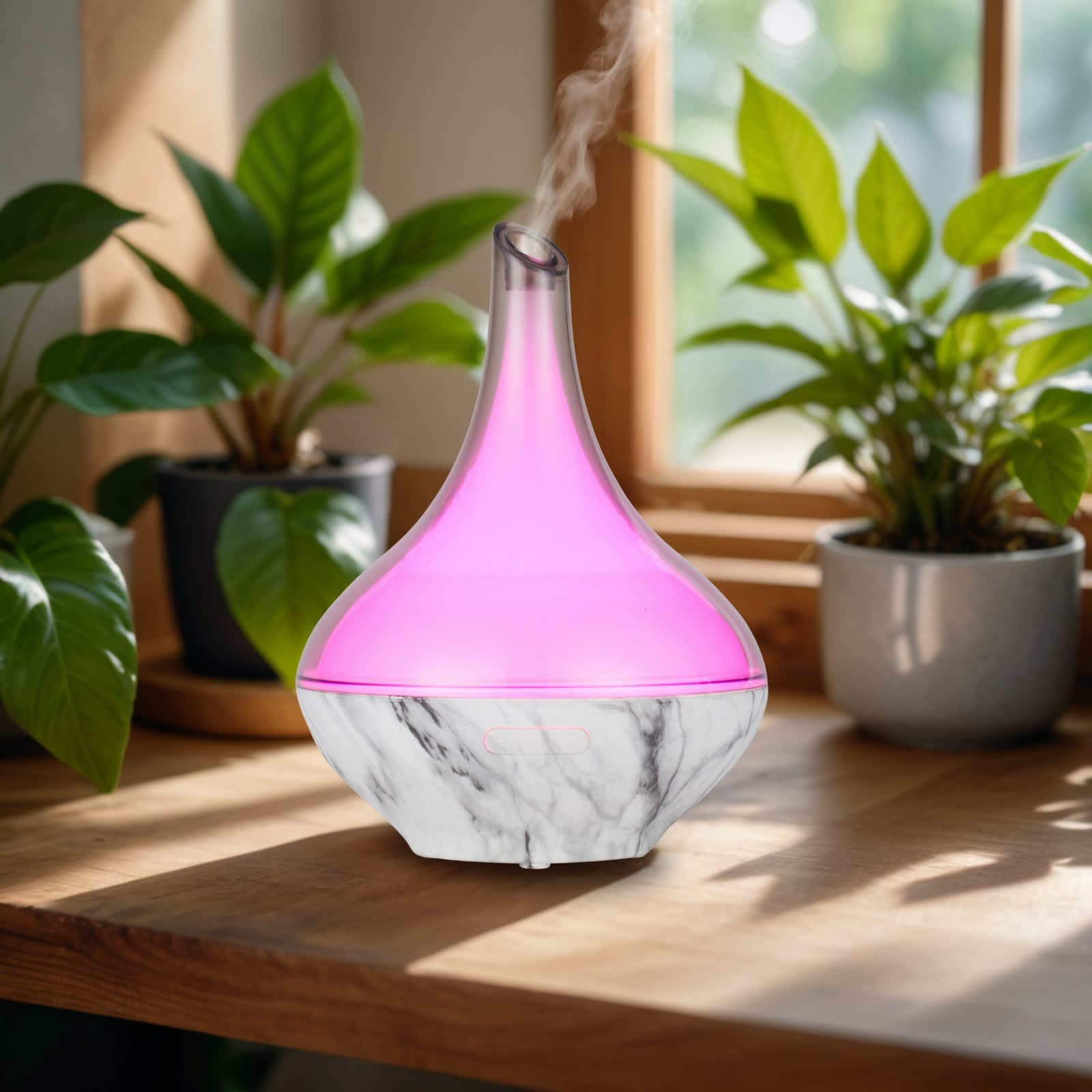 Diffusore a ultrasuoni con illuminazione a led - H21,5 cm HESTIA