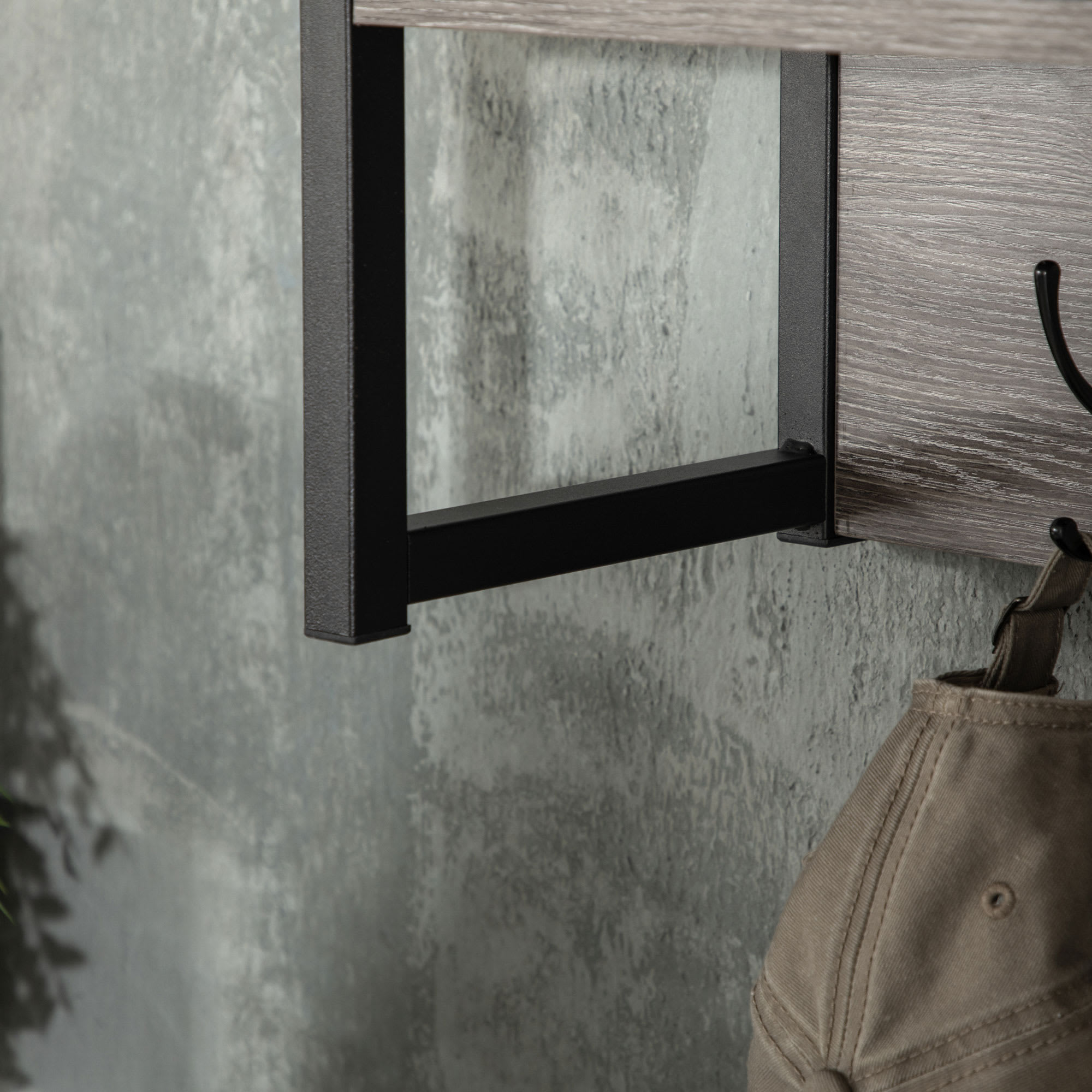 Perchero pared hotsell gris