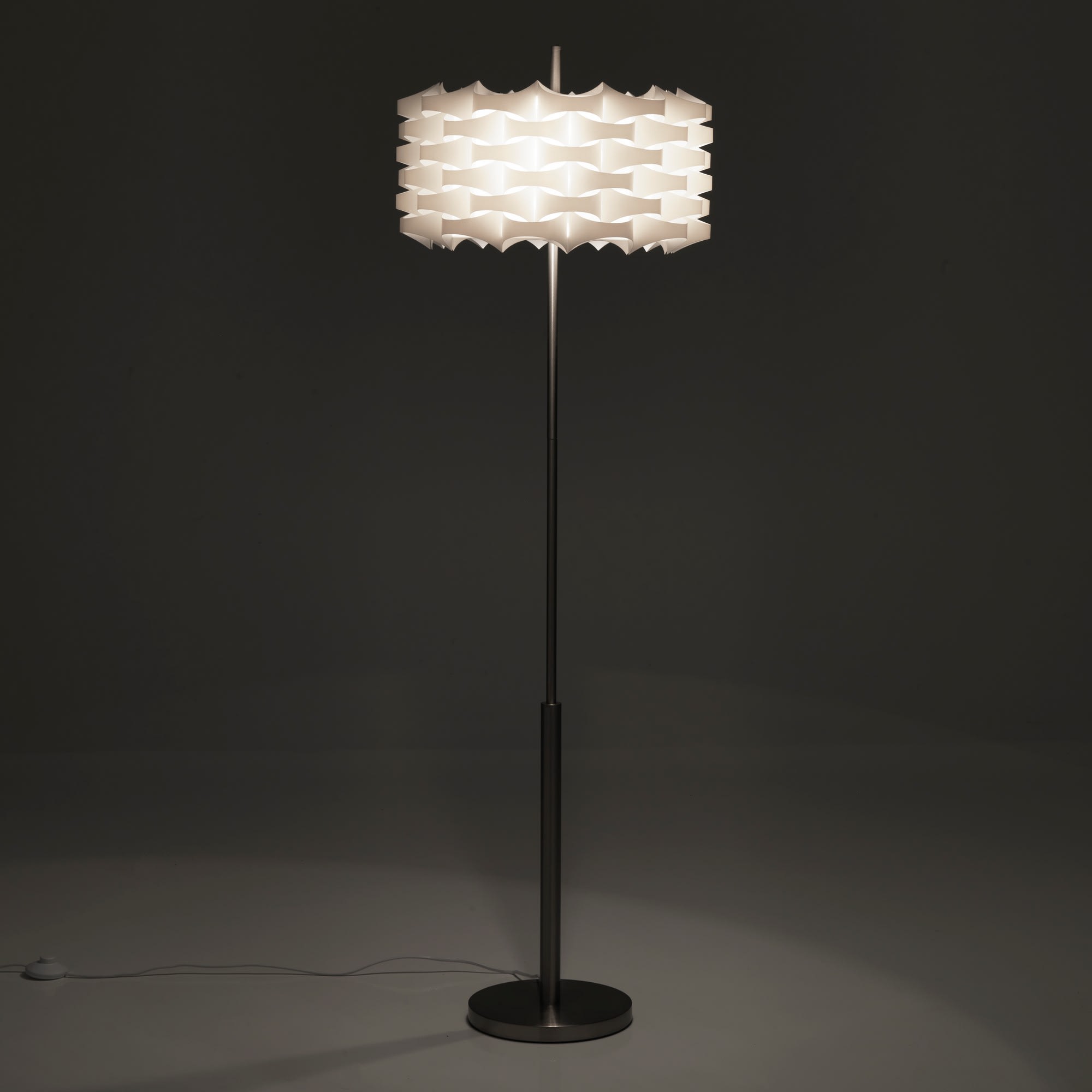 Lampade LED bianco caldo con lente e paralume trasparente, Ø45 