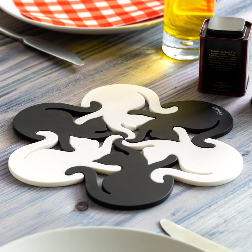 12 Sottobicchieri In Silicone Nero - Antiscivolo, Isolanti, Per Birra, Caffè E Bibite (10 Cm) - Foto 3