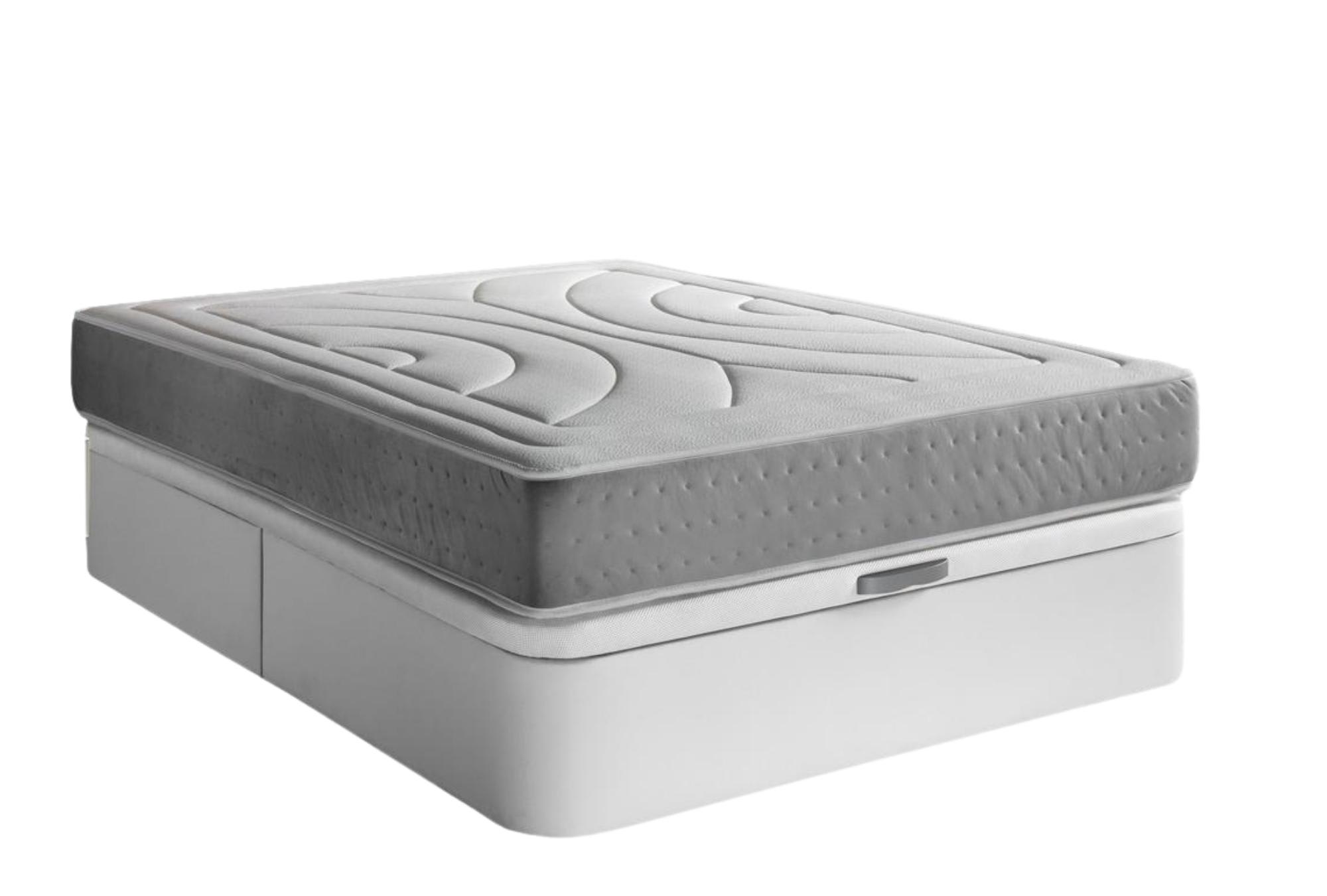 ROYAL SLEEP Canapé Abatible (150x190) Montaje y Retirada de Usado, Gran  Capacidad, Tapa 3D Transpirable, Color Blanco : : Hogar y cocina