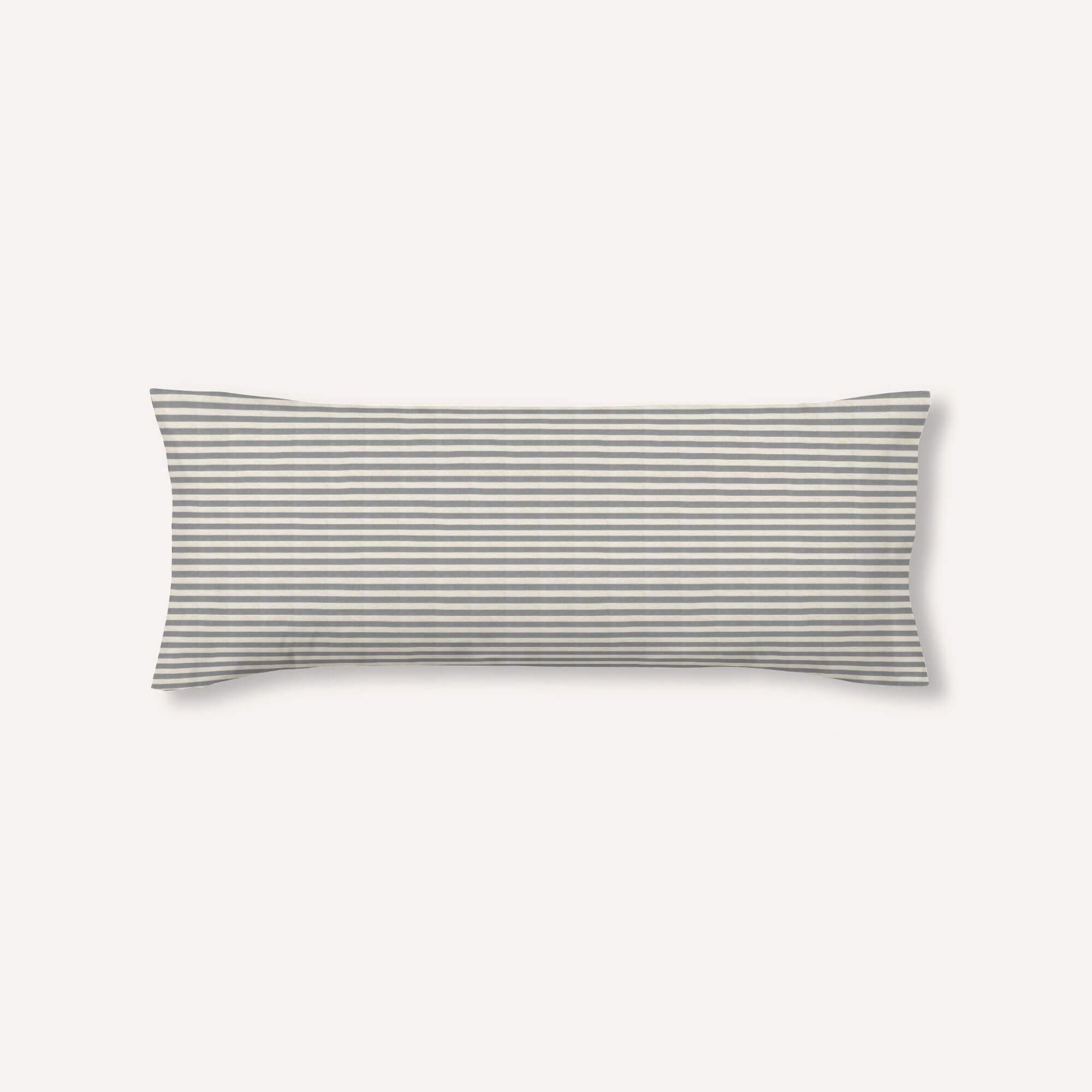 Funda de almohada de lino algodón Linlov color Blanco