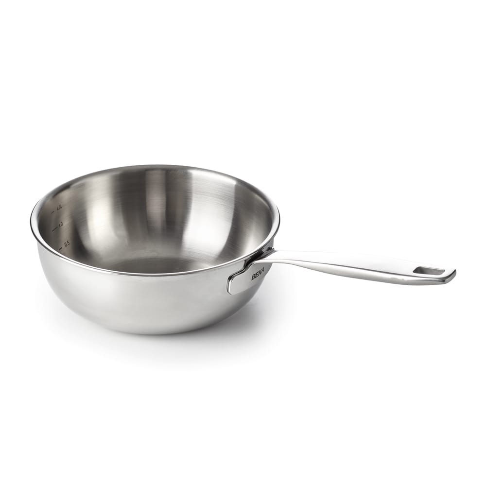 Sauteuse professionnelle en inox Ø28cm - compatible induction Professionnel