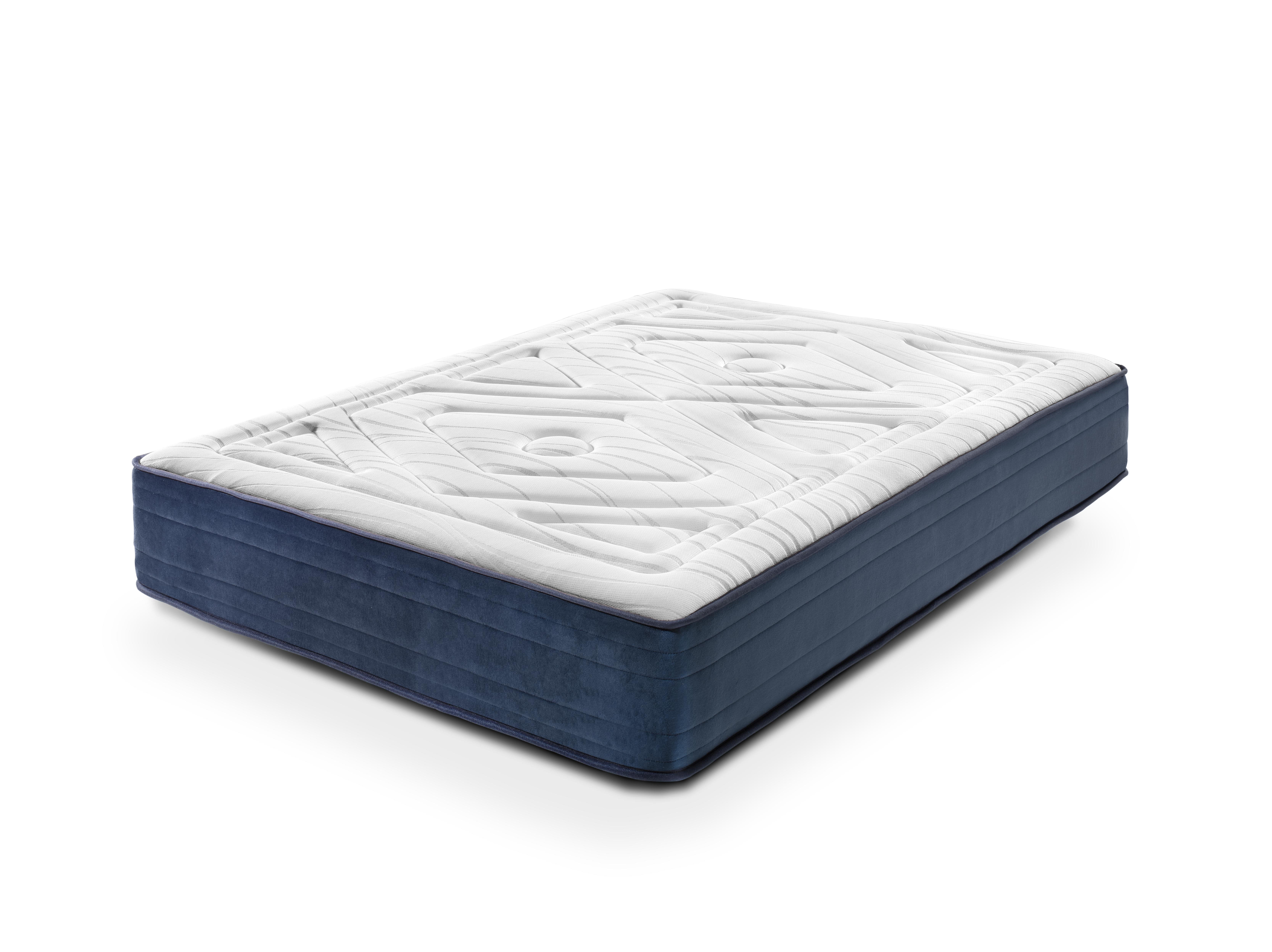 Materasso a molle insacchettate e memory foam 30 cm 160x200 cm NIRVANA