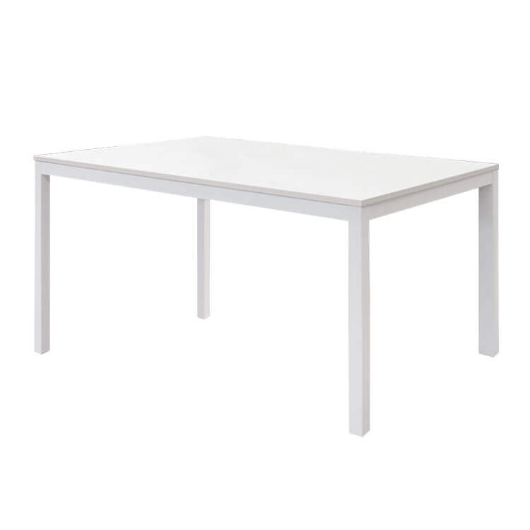 Tavolo da pranzo allungabile 100-140 x 80 in legno bianco - Marten