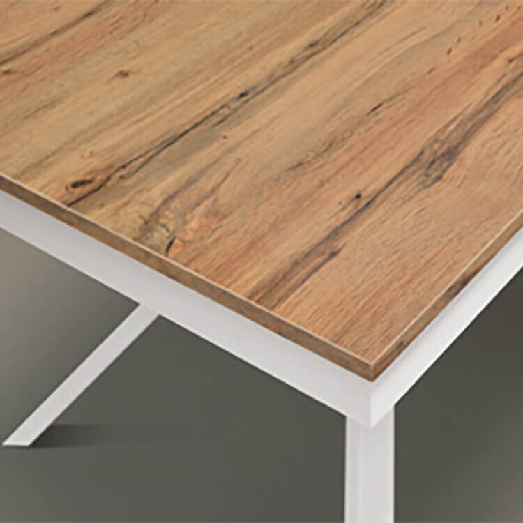 Tavolo da pranzo allungabile cm 80 x 120/160 x 77 h in legno marrone  BETELGEUSE