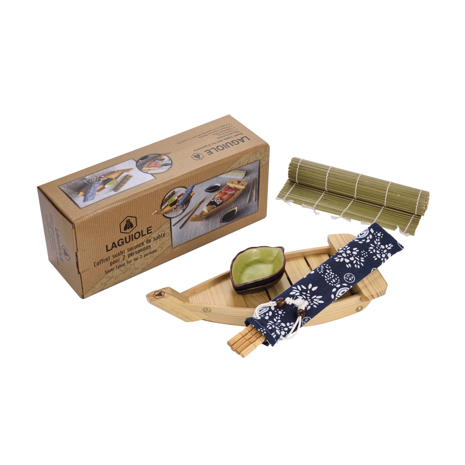 Sushi Sushi Services de table - Sushi Set - Sushi Kits pour sushi - Sushi  Kit - 11 Pièces