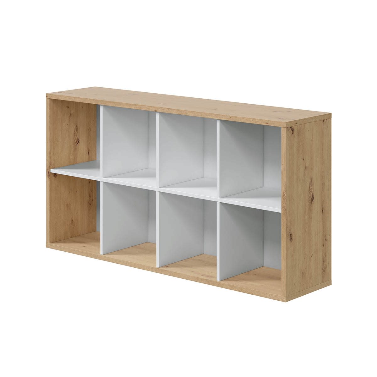 Scaffale libreria a cubi di colore marrone rustico Vasagle LBC52BX -  Habitium®