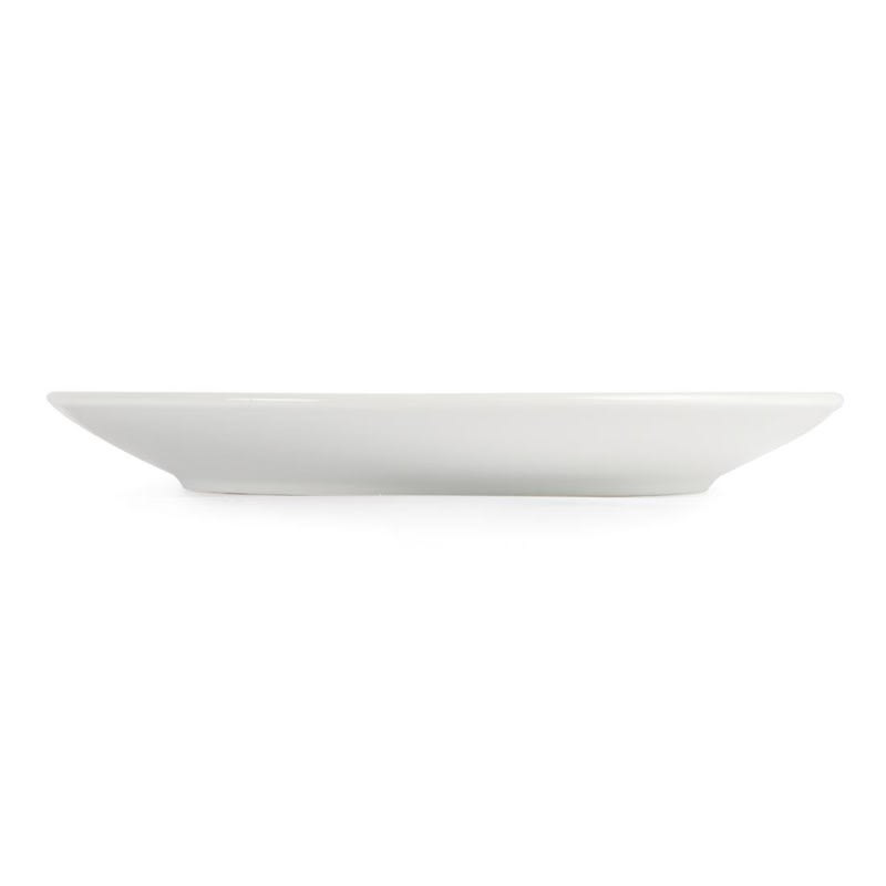 Lot de 12 Assiettes Compartimentées Cannes 23cm Blanc