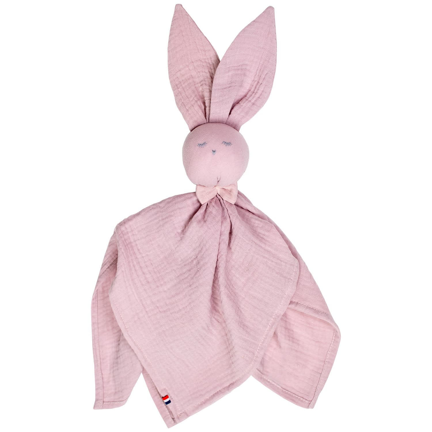 Doudou bébé lapin en coton rose BIRD SONG