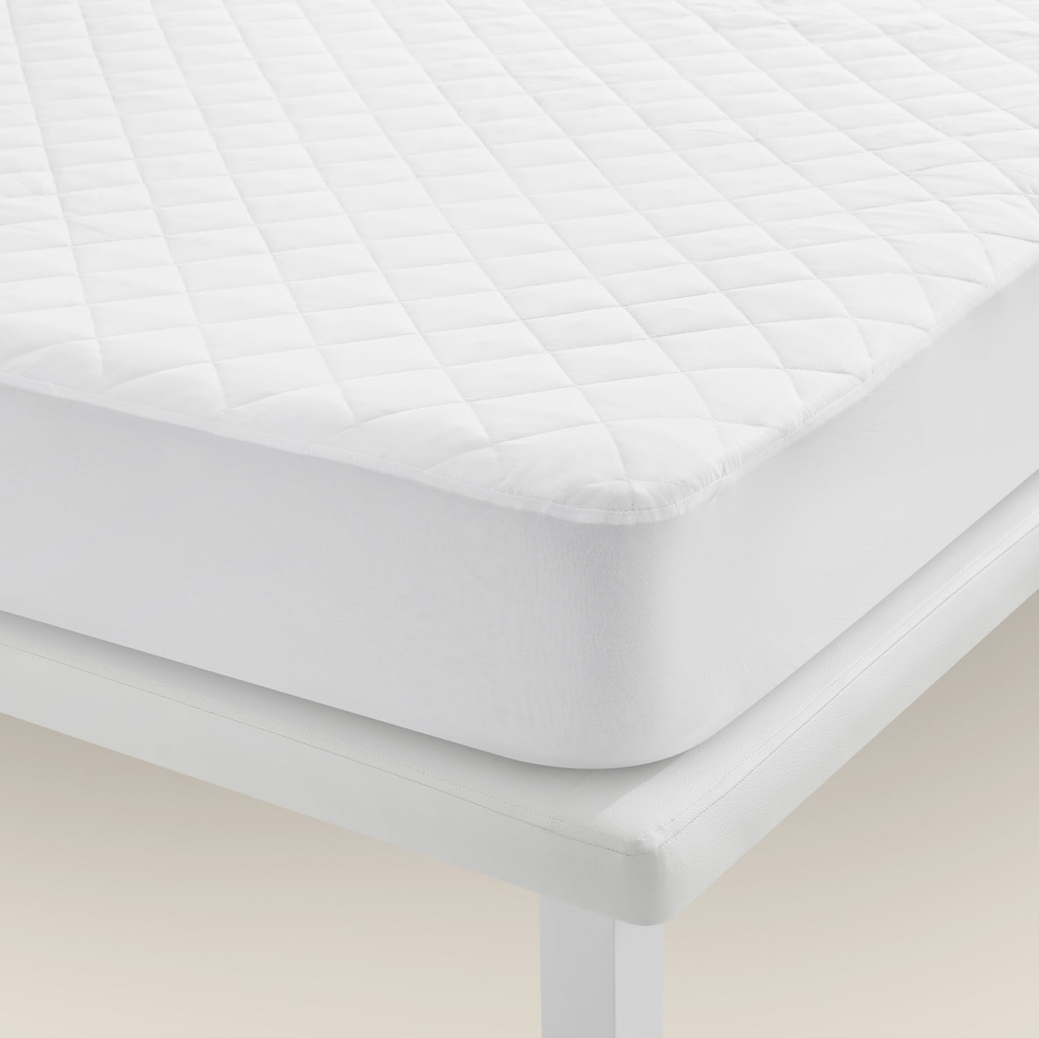 LENAST Protector de colchón, blanco, 60x120 cm - IKEA