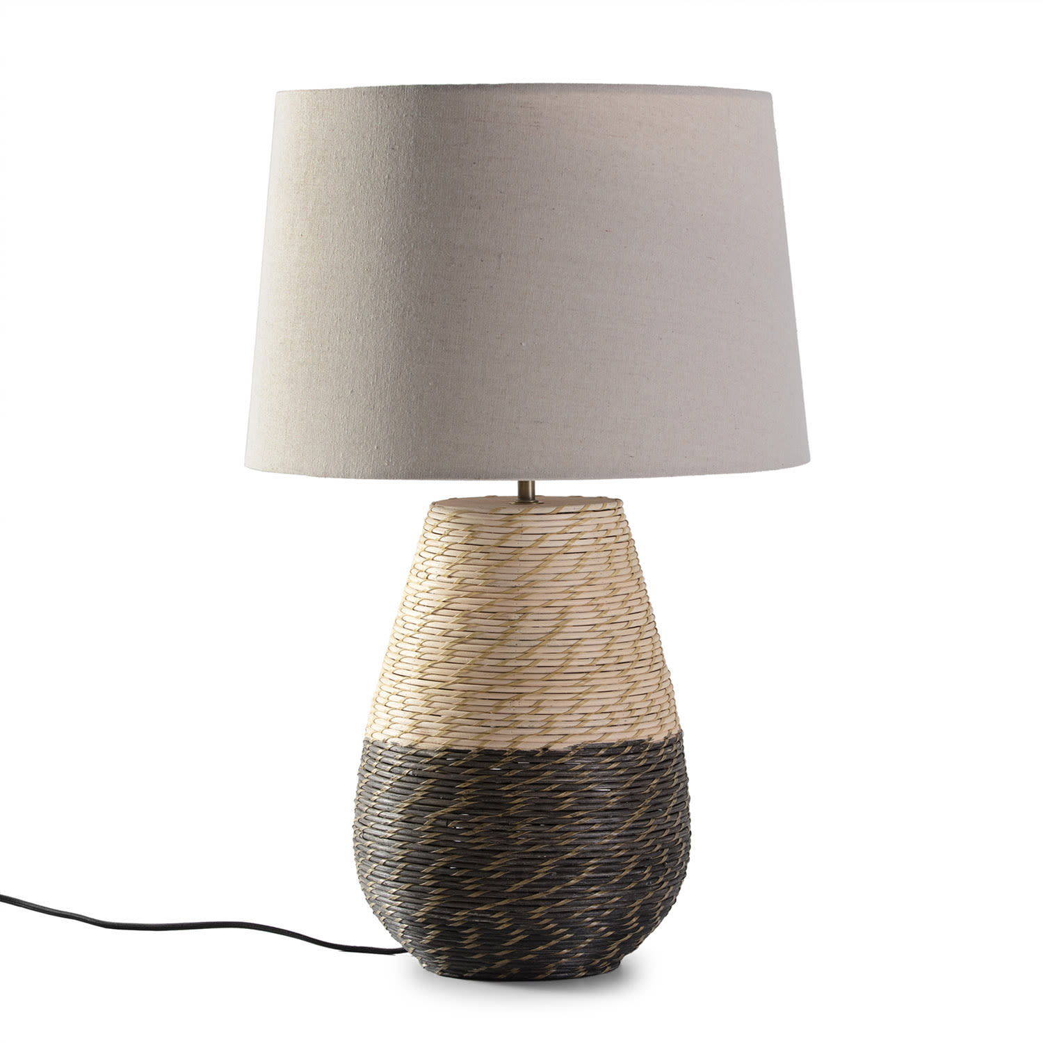 Lampada Da Tavolo In Ferro Palla In Rattan Lampada In Rattan Spago Lampada  Da Notte Usb A Palla Di Canapa Portalampada in ferro con interruttore USB  5V verde : : Illuminazione