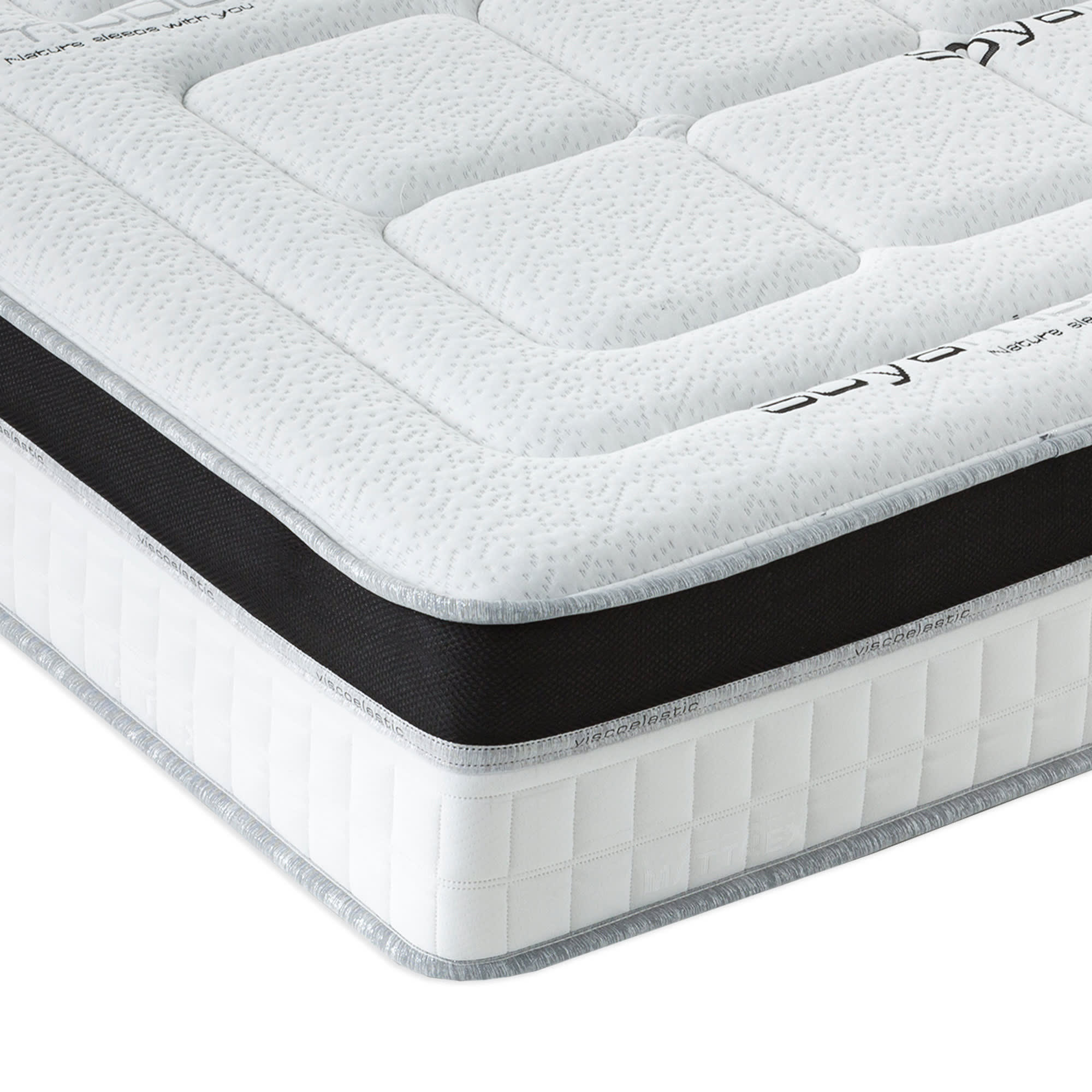 Topper Sobrecolchon De 135 X 190 Para Cama 135 Con Visco Gel Y Acolchado De  Espuma