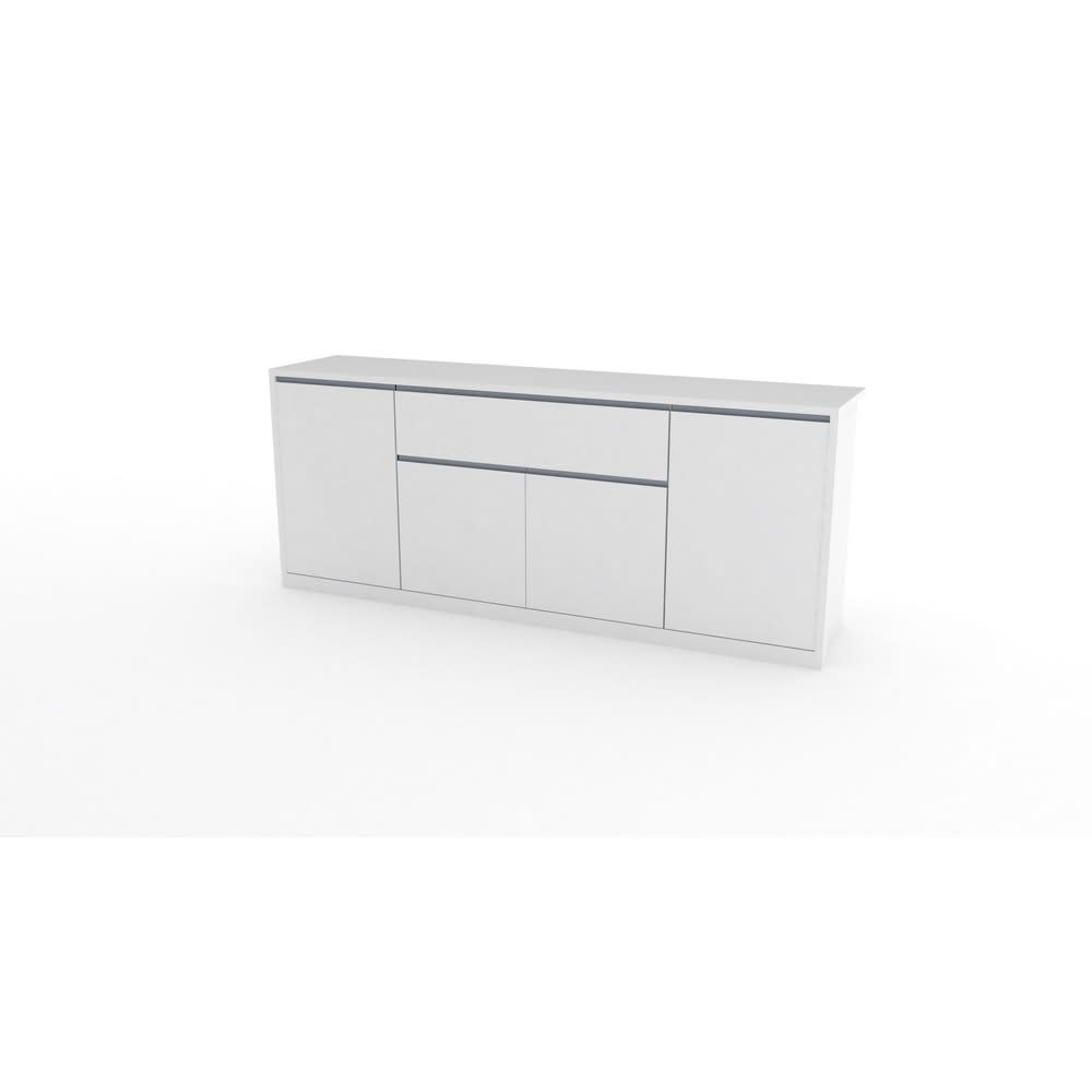 Credenza da cucina verniciata bianca