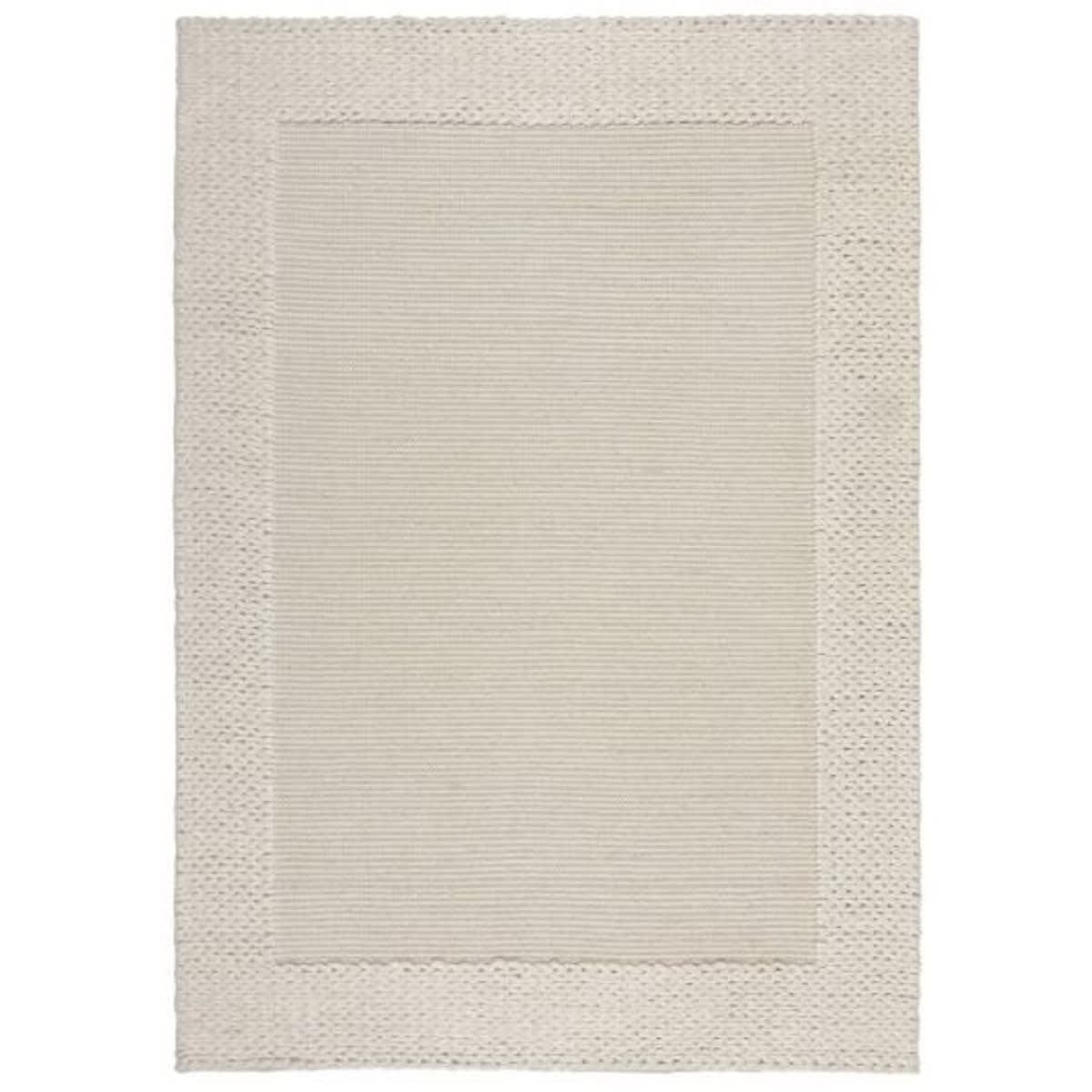 Tapis de salon en polypropylène beige 120x170 cm LOOKER