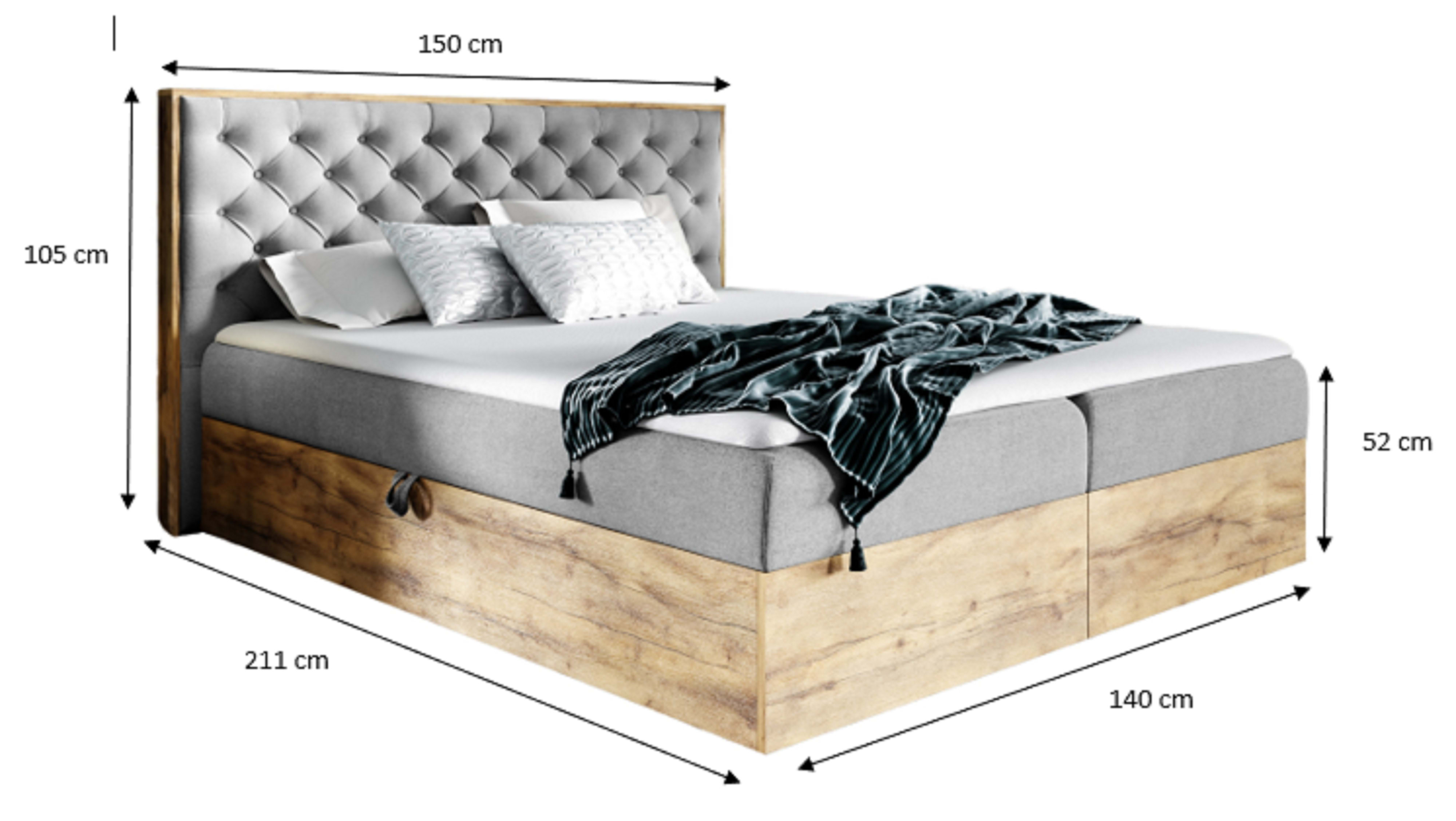 Klimalatex Topper 140x200 cm - BOXSPRING WELT