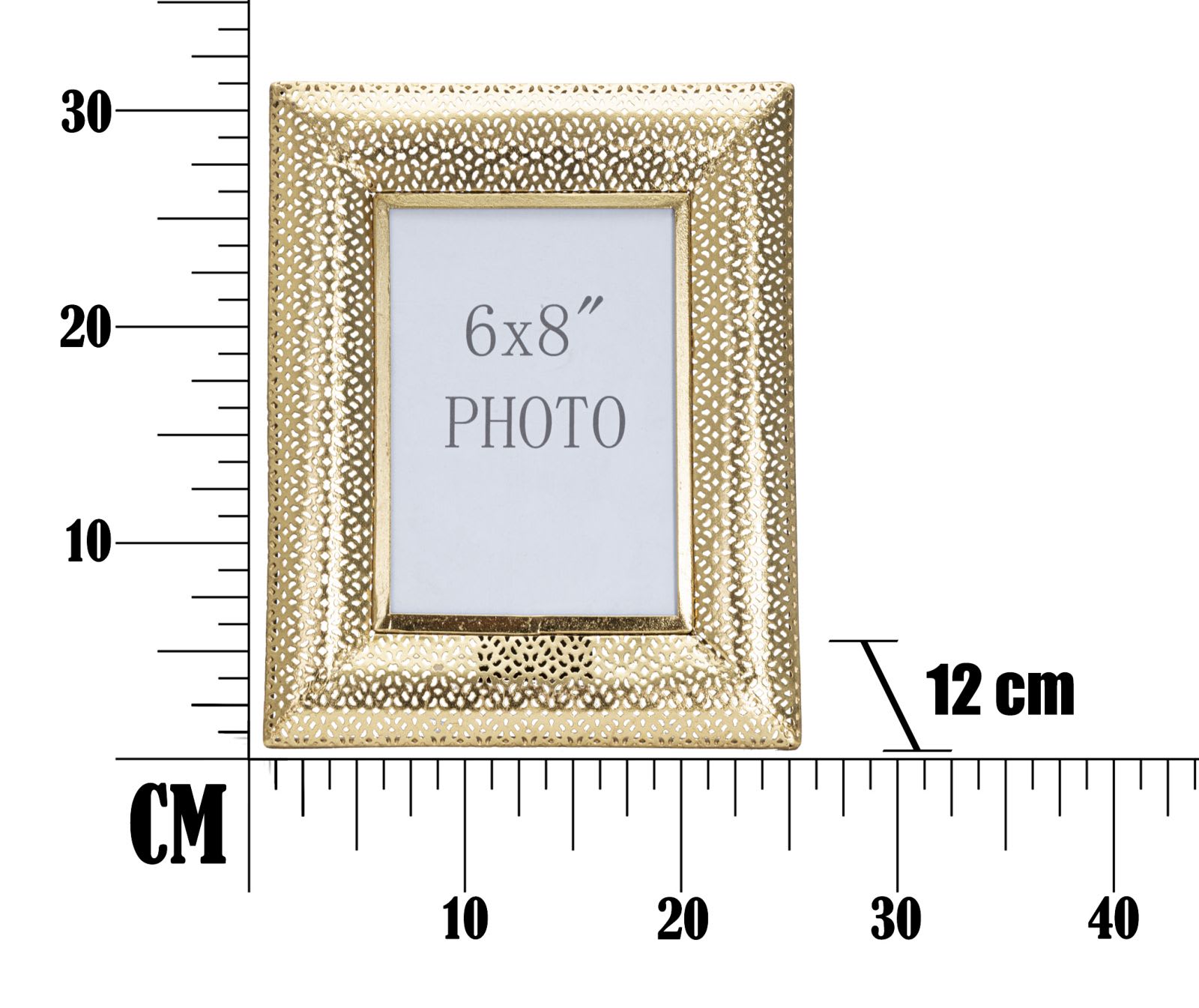 Cornice dorata metà '700 55x33 cm