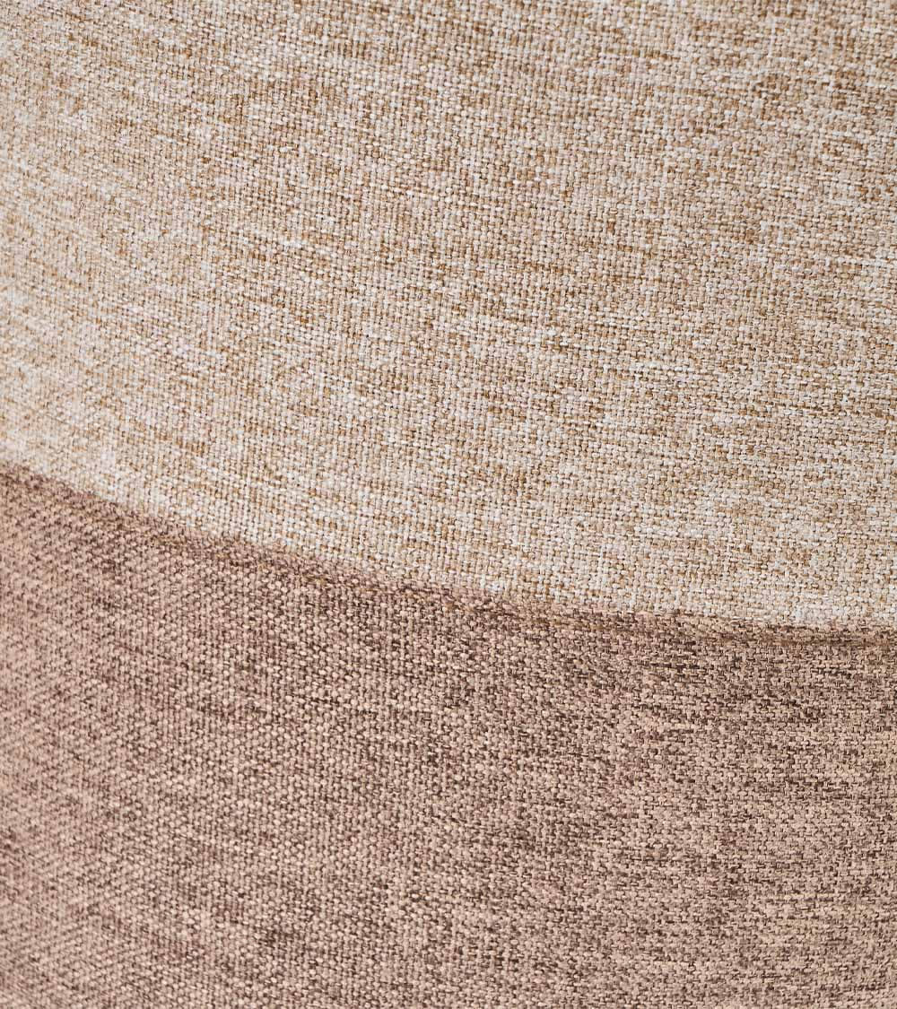 Puff Lino Adulto Beige con Relleno - Decopouf