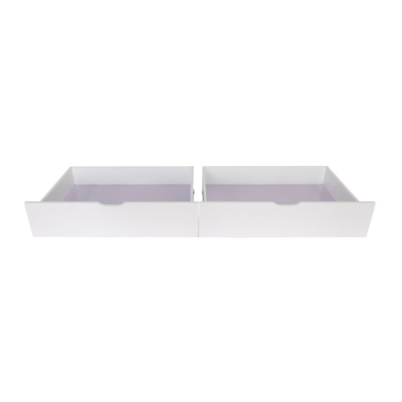 Cassetto portaoggetti MDF bianco lavato 21 x 190 x 95,5 cm Simba