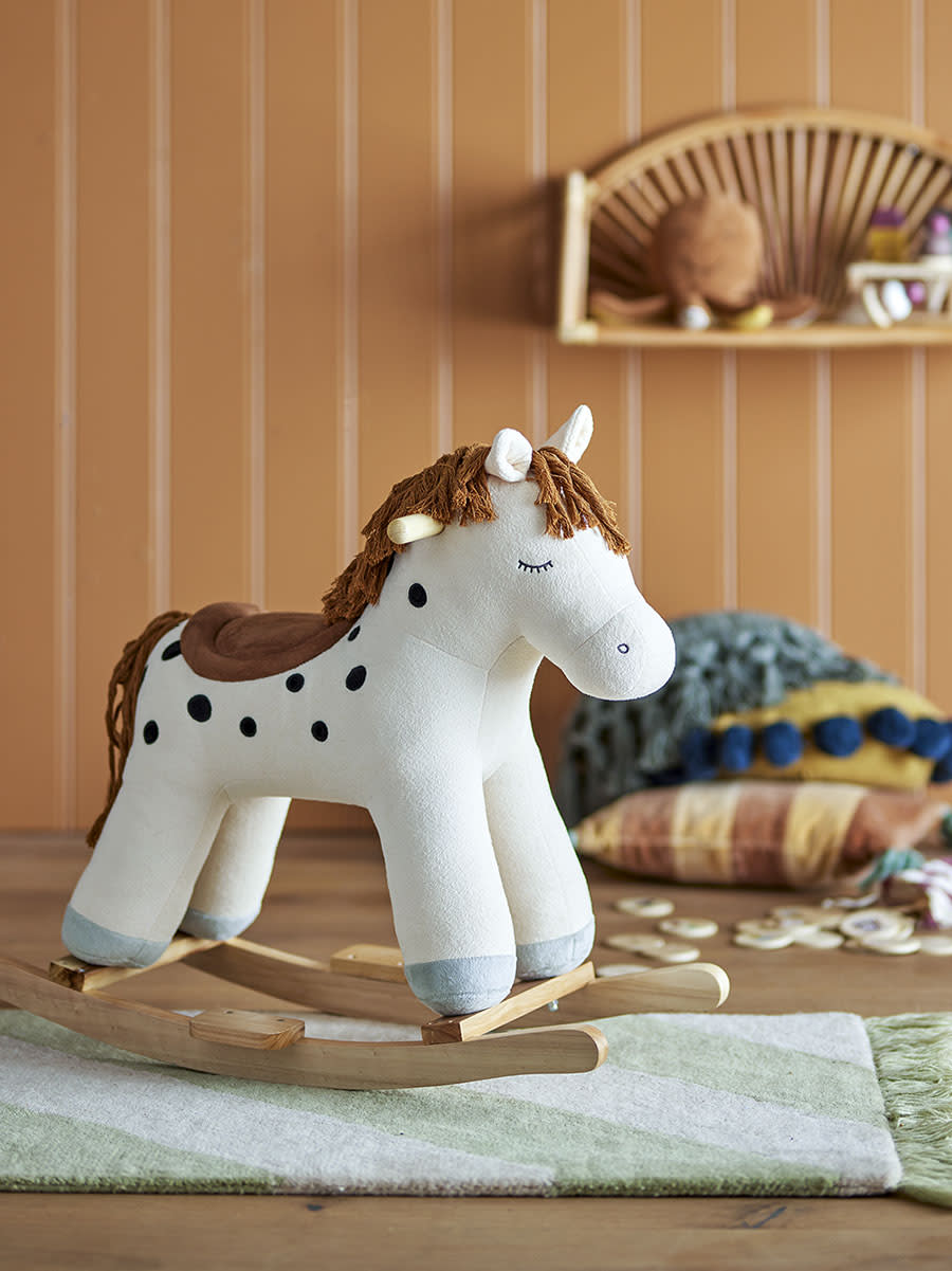 Cavallo a dondolo per bambini H 47 cm MATHURIN | Maisons du Monde