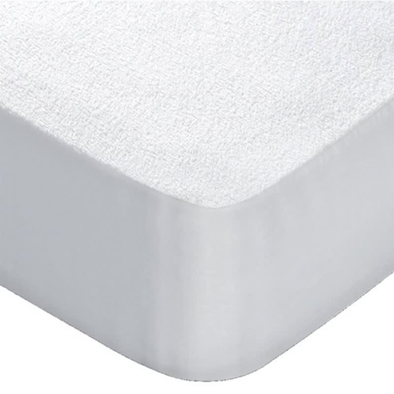 Coprimaterasso cotone bianco 90x190/200