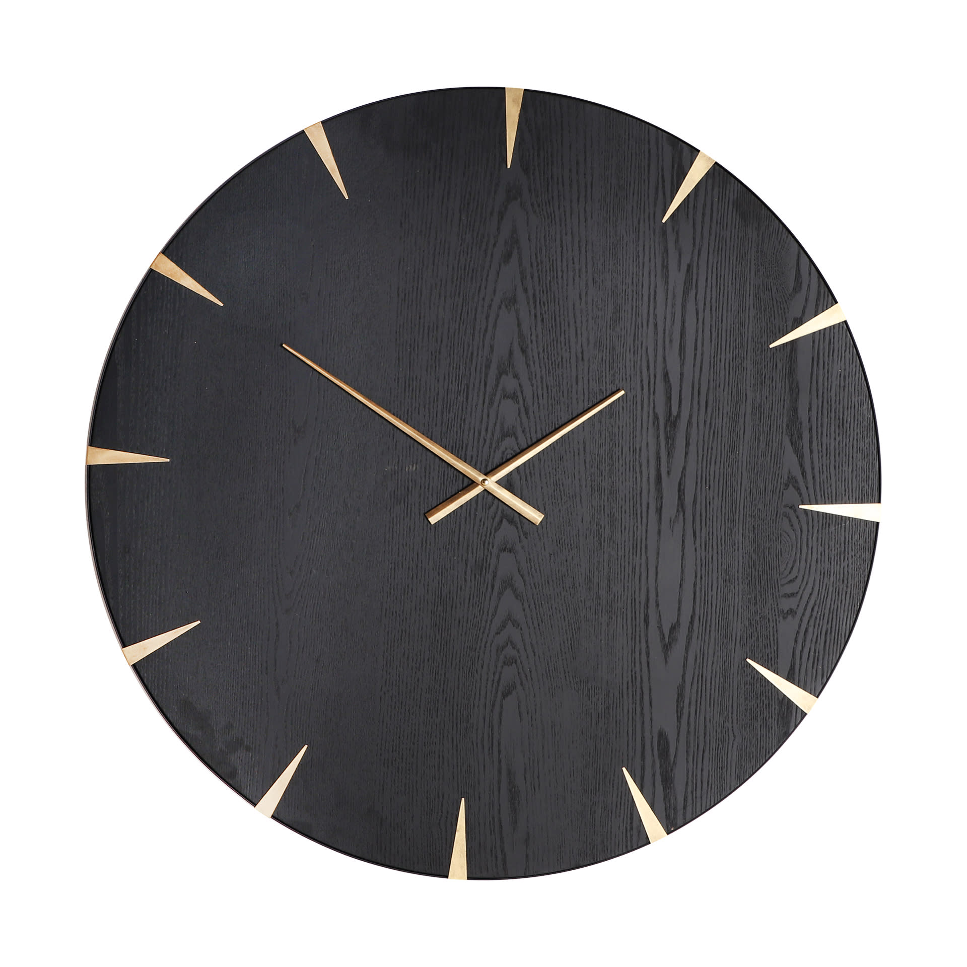 Reloj pared de hierro en color negro Maisons du Monde