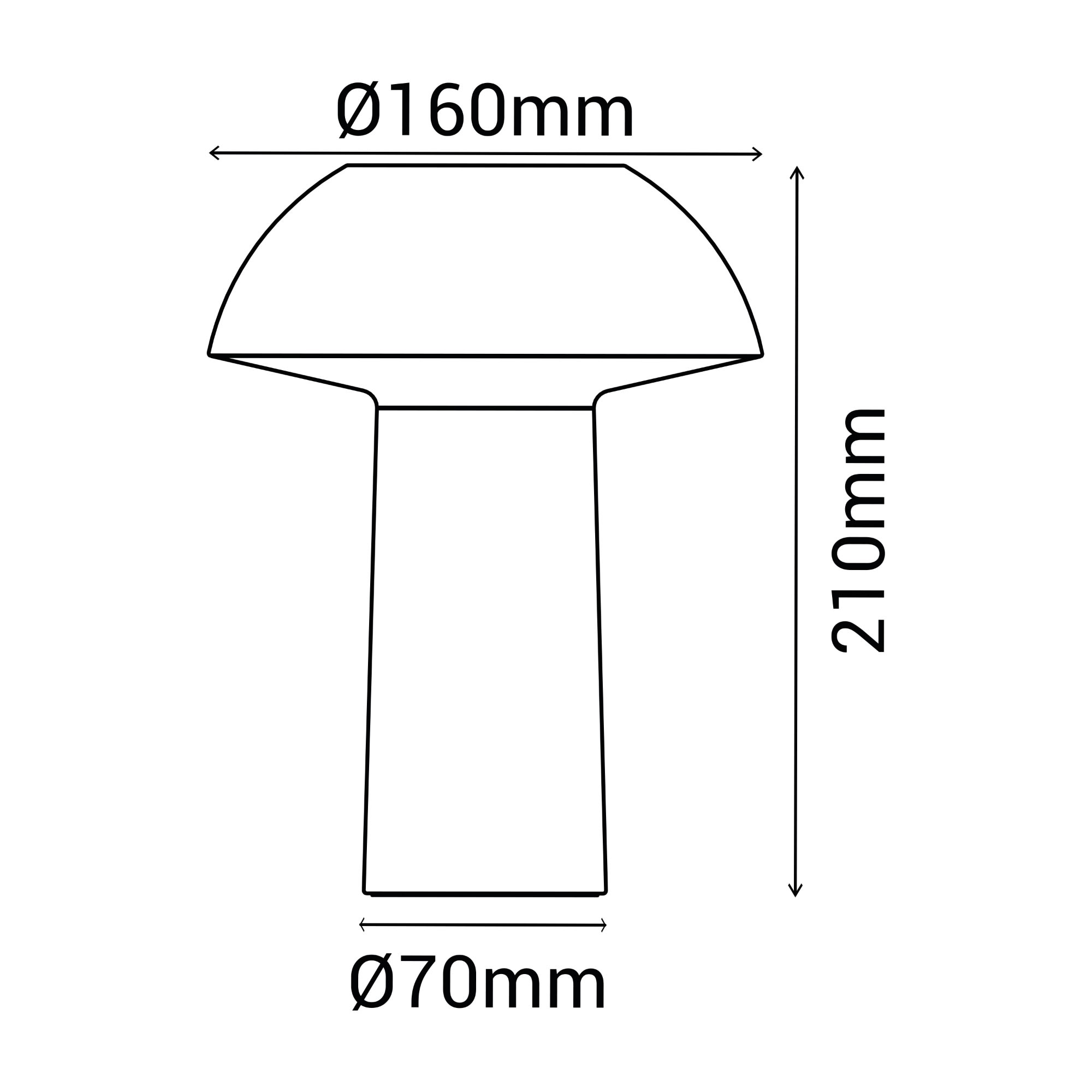 Lampada da scrivania a morsetto nera con LED con dimmer tattile - Lionard