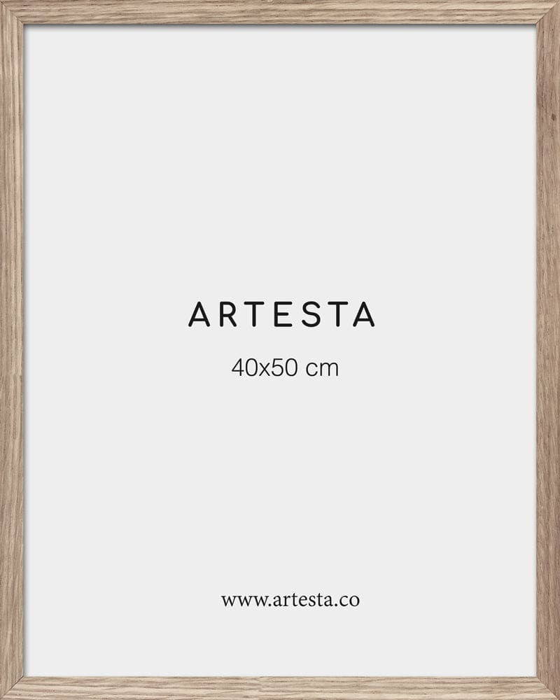 Marco de madera color roble 40x50cm ARTESTA
