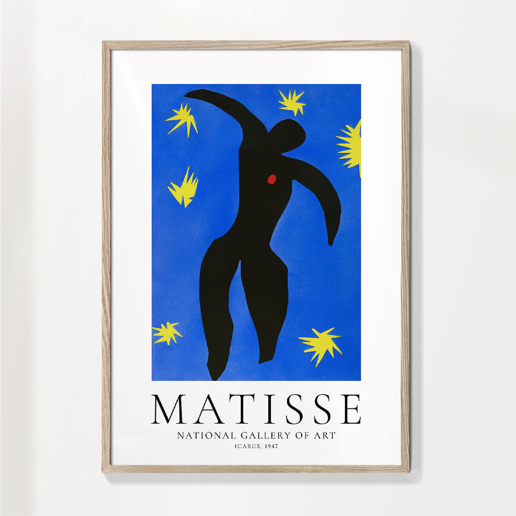 6 Láminas Fotografía Dibujo Matisse - Cuadros Decorativos