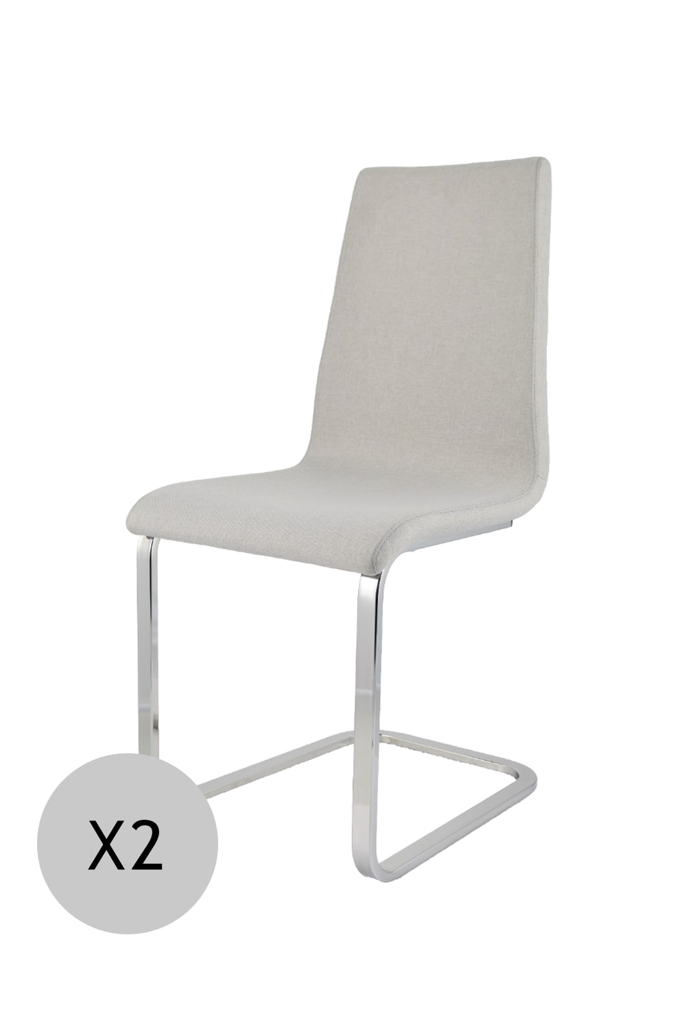 Set di 2 sedie in tessuto nere con gambe nere e dorate cm 50x54x93 VENUS