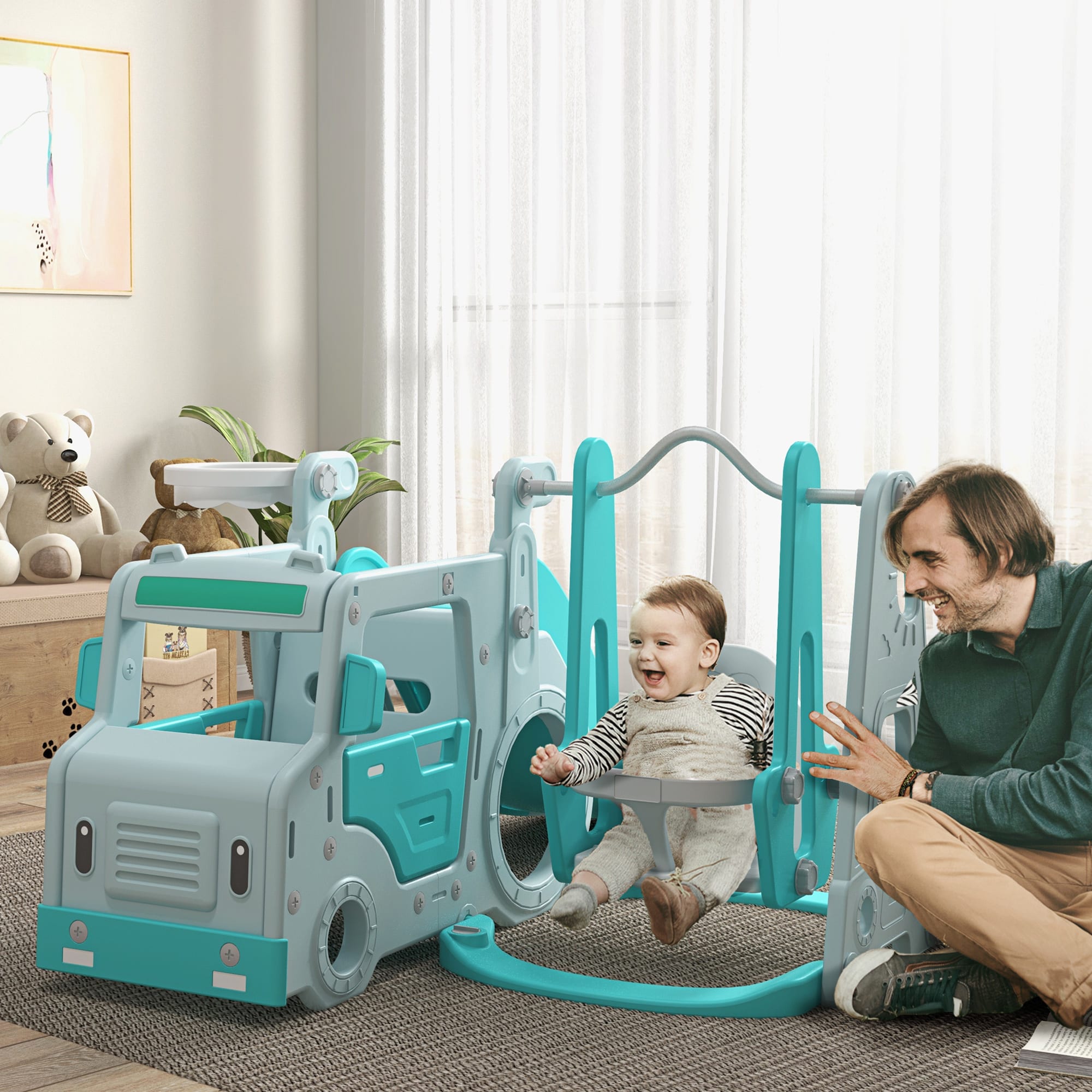 Columpio on sale tobogan bebe