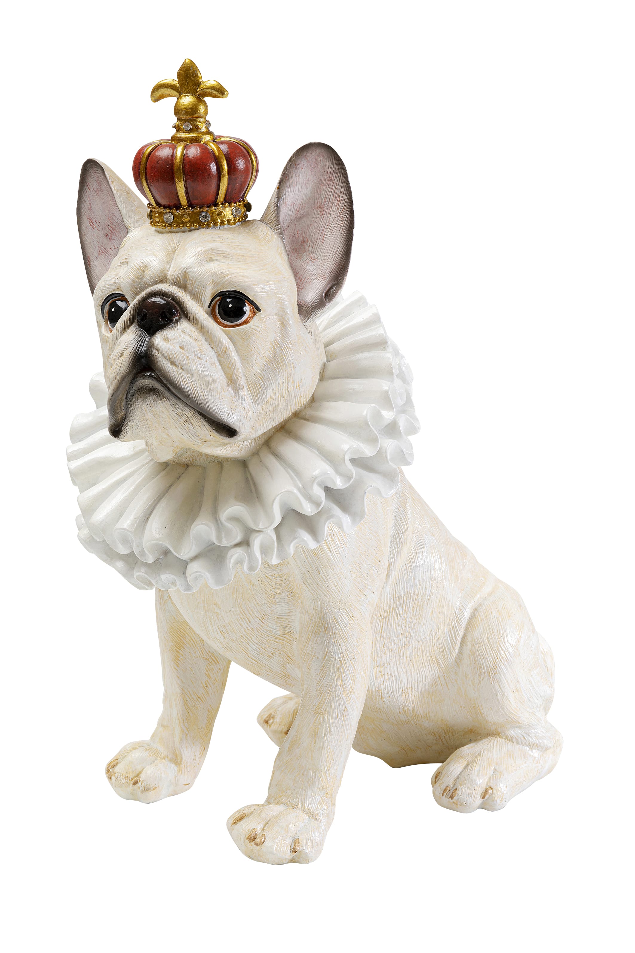 Mops-Hund Figur Aus Polyresin – Echt Aussehende Dekofigur Für Garten, Wohnzimmer & Kinderzimmer