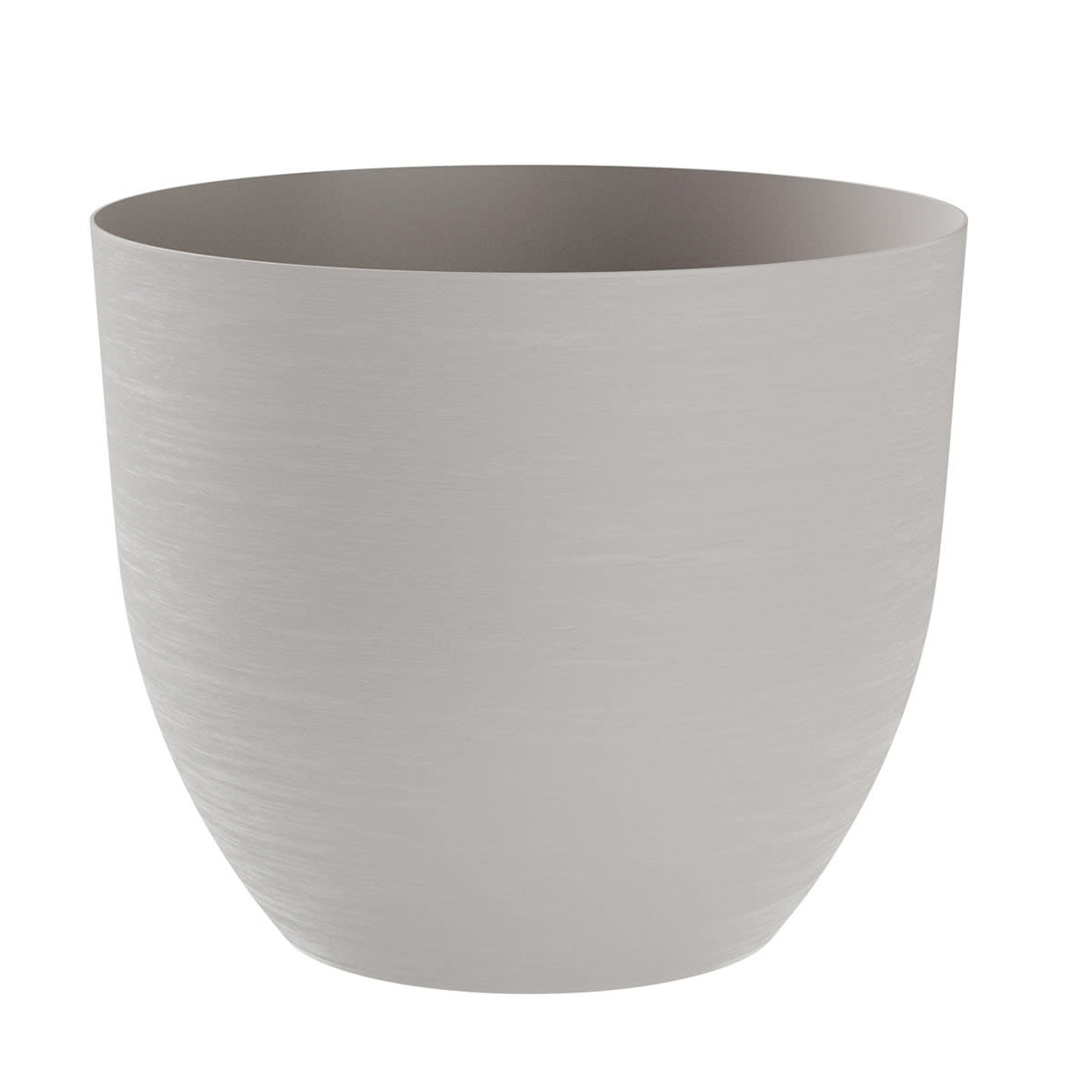 Vaso Interni Esterni Fioriera Ecopots Amsterdam - Vaso Rotondo Bianco Con Serbatoio Acqua, Plastica Riciclata 20,3 Cm Vaso Interno Esterno Ecologico - Foto 2