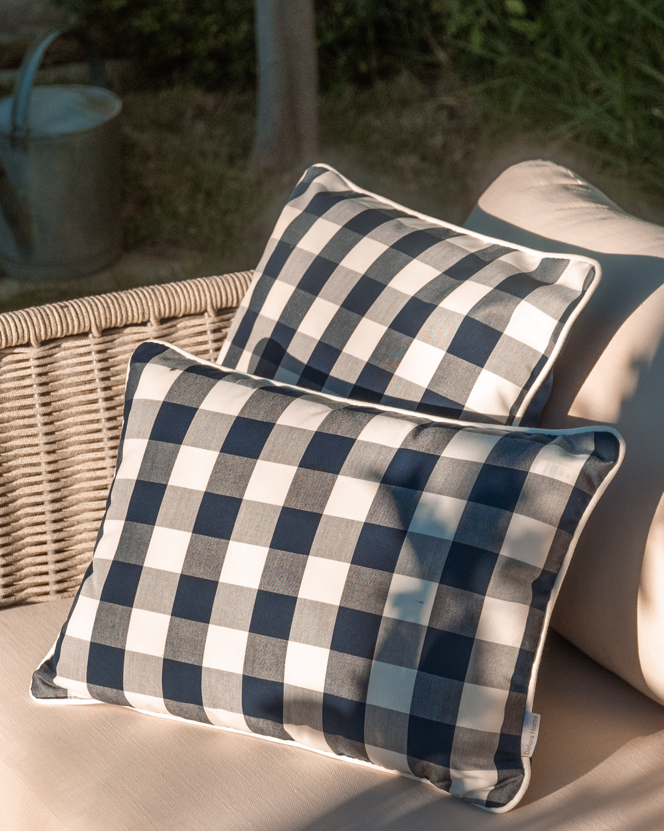 2 Copricuscini In Chenille 50x50 Cm - Morbidi E Decorativi, Per Letto E Divano, Rosso