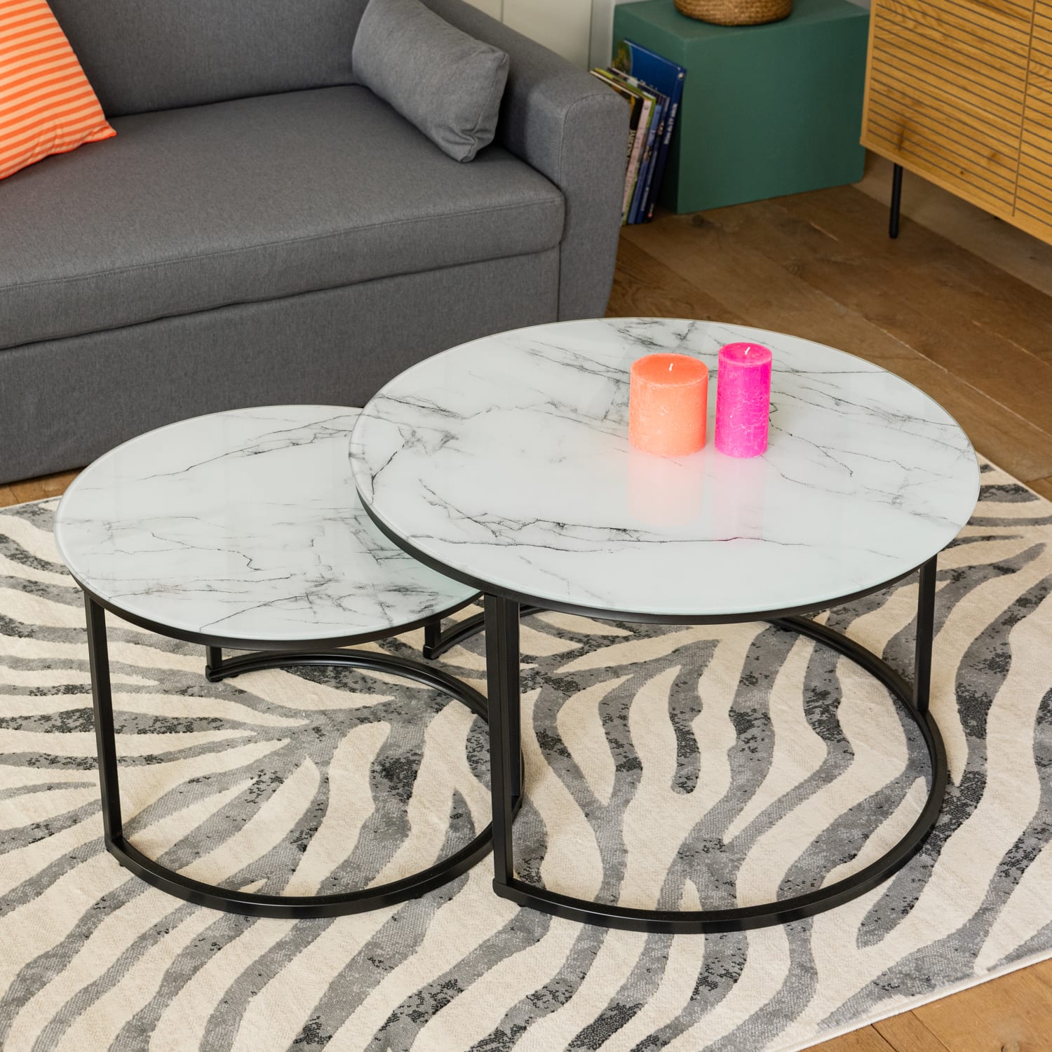 Tavolini Spazio Risparmio Set Tavolini Sovrapponibili Da